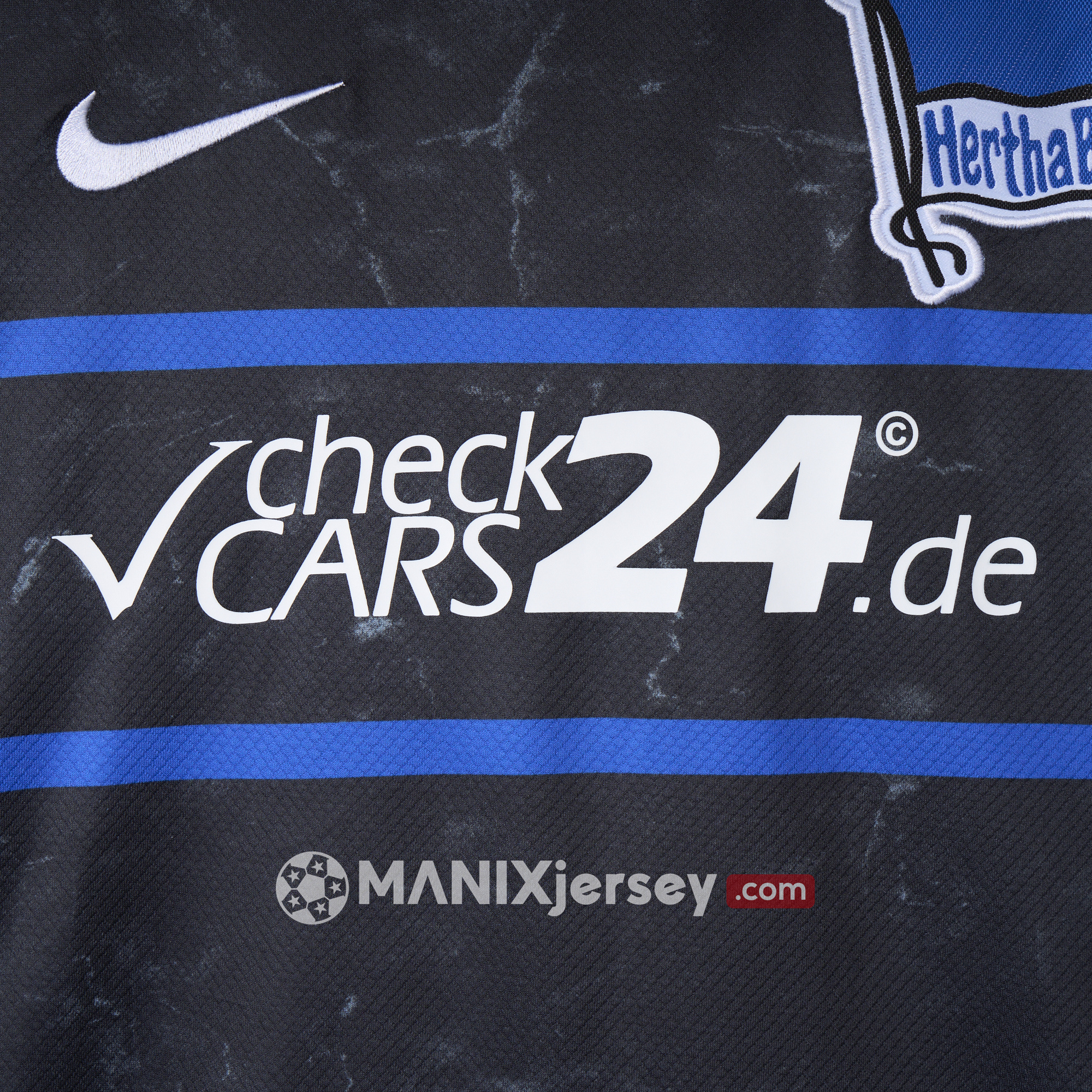 Hertha BSC 24-25 Away Jersey - Fans Version - ReplicasJersey