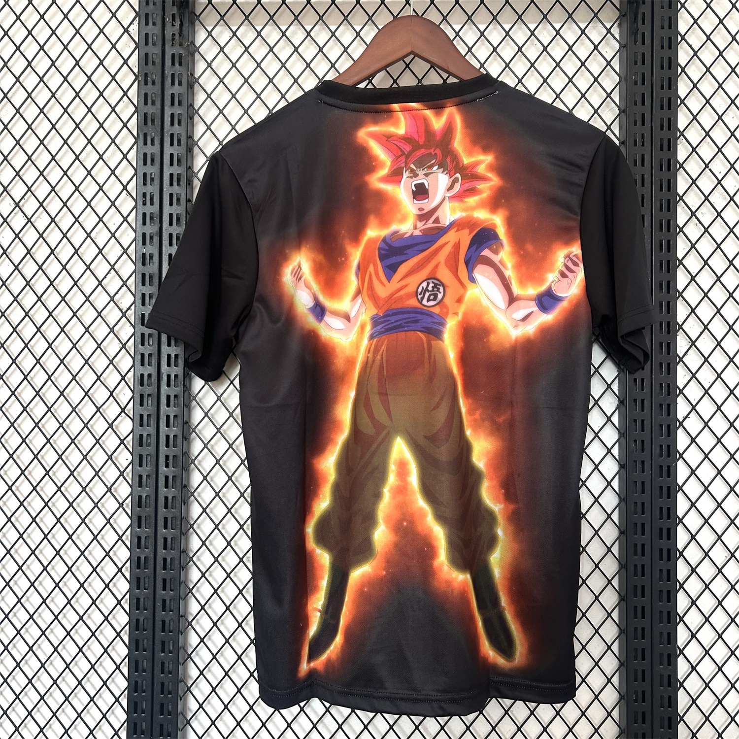 Japan 25-26 Red Hair Son Goku Black Special Edition Jersey - Fans Version - ReplicasJersey