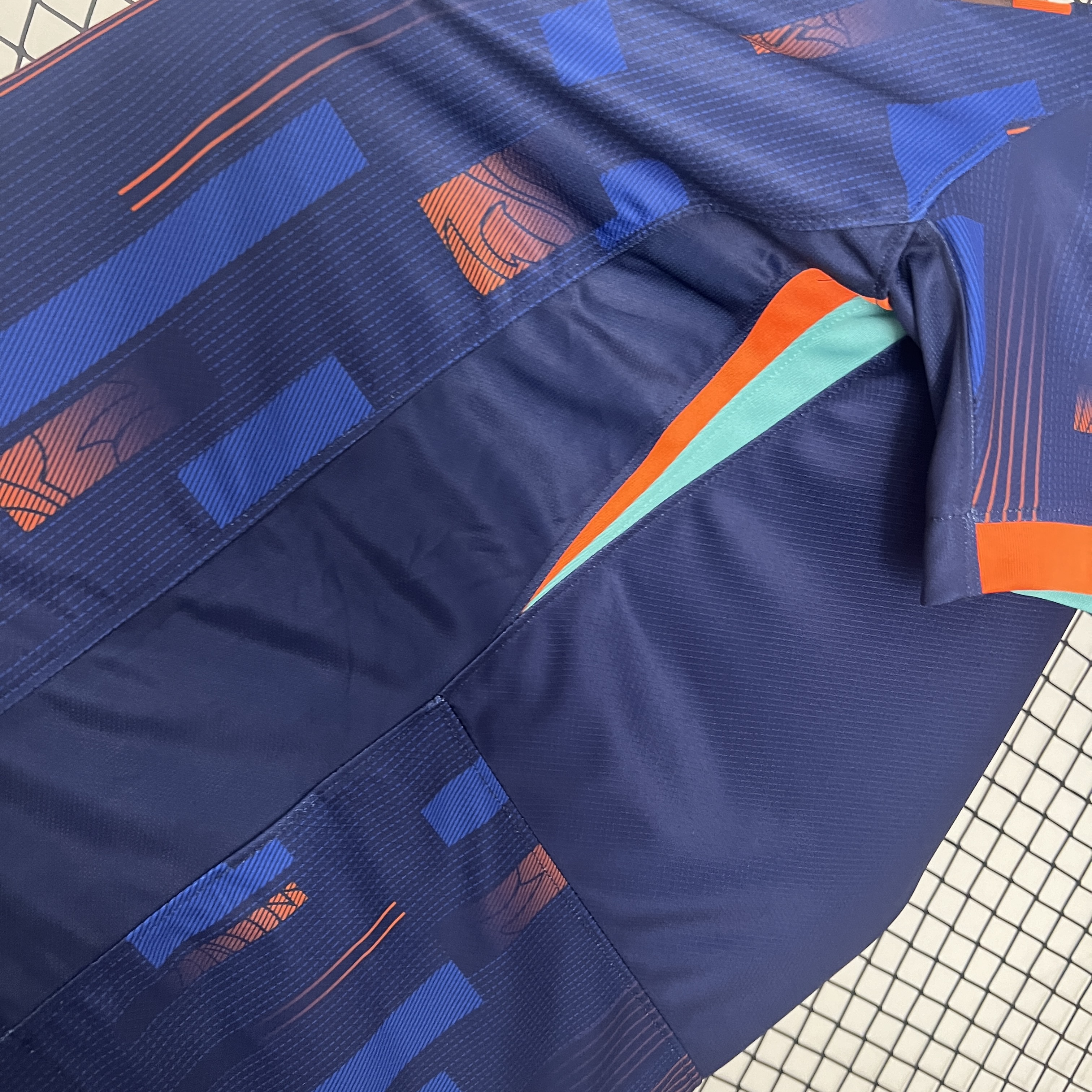 Netherlands 2024 Away Jersey - Fans Version - ReplicasJersey