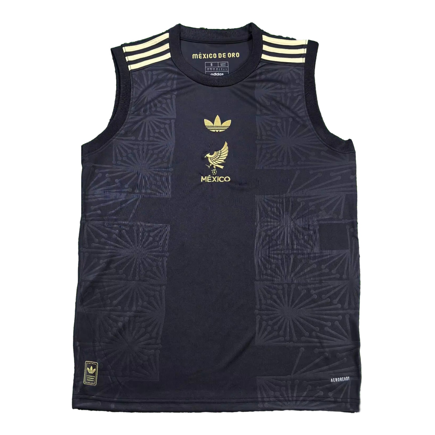 Mexico 2025 Gold Cup Black Special Edition Vest - ReplicasJersey