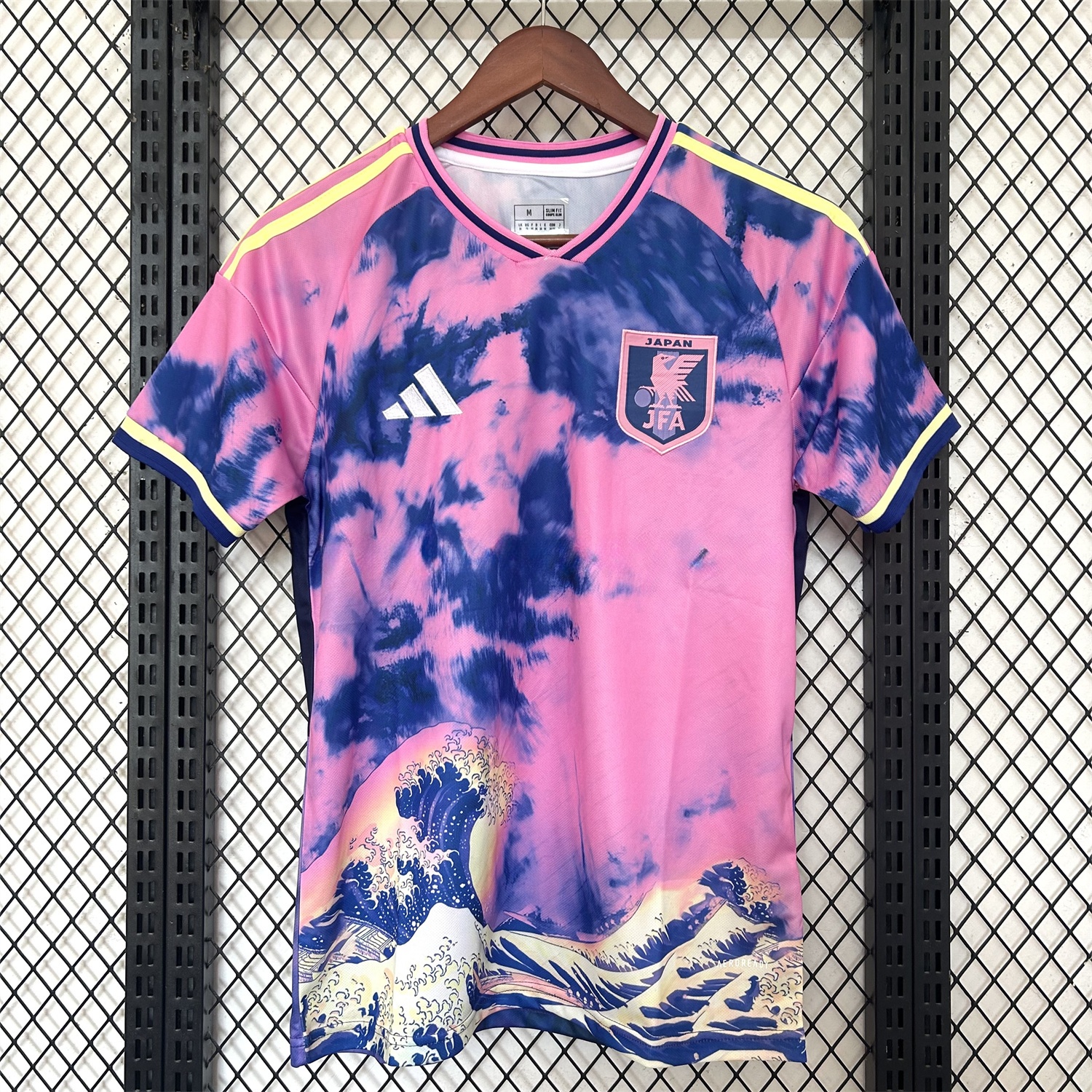 Japan 25-26 Pink Wave Special Edition Jersey - Fans Version - ReplicasJersey