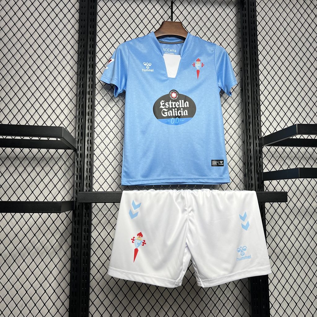 Celta Vigo 24-25 Home Stadium Kids Kit - ReplicasJersey