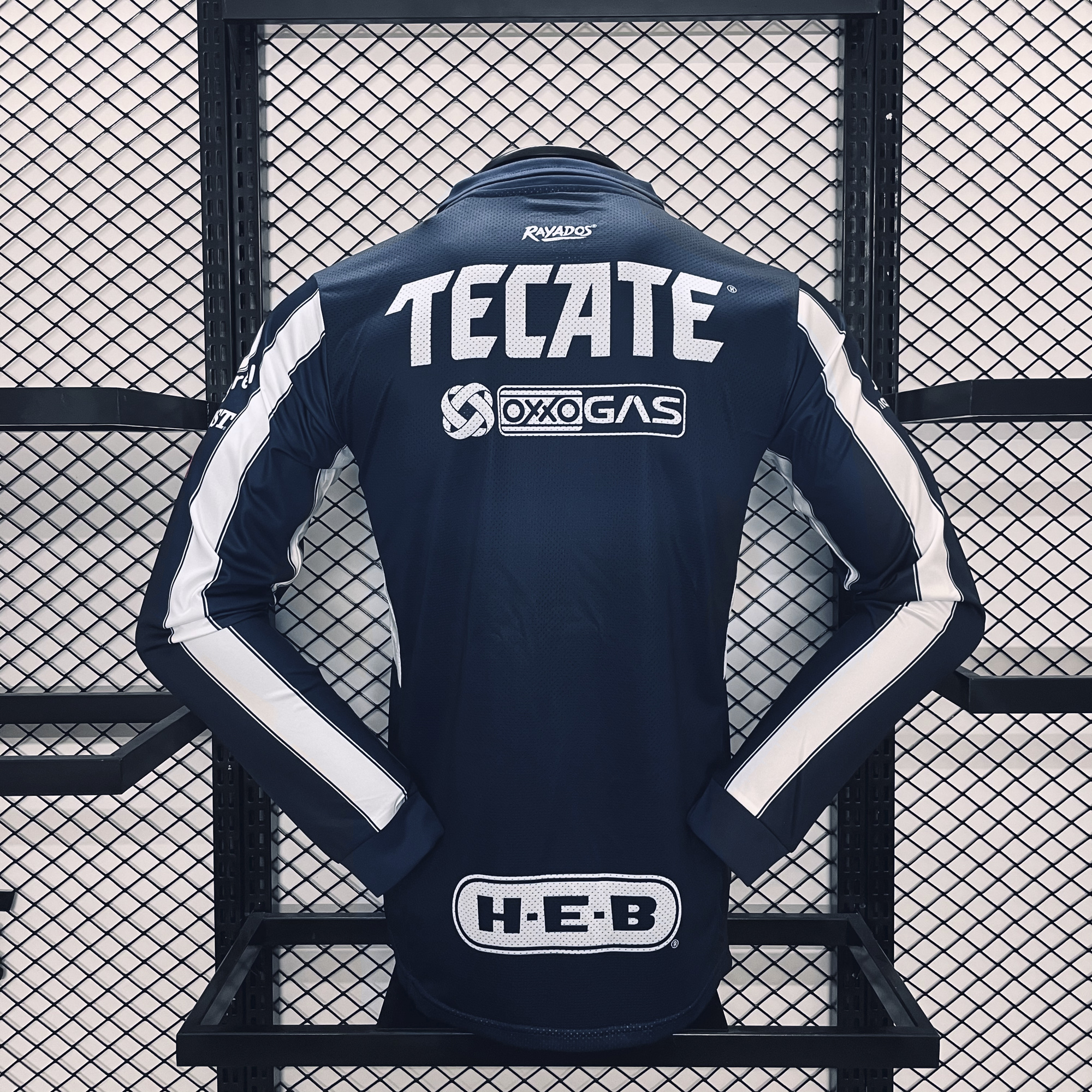Rayados Monterrey 24-25 Home Long Sleeves Jersey - Player Version - ReplicasJersey