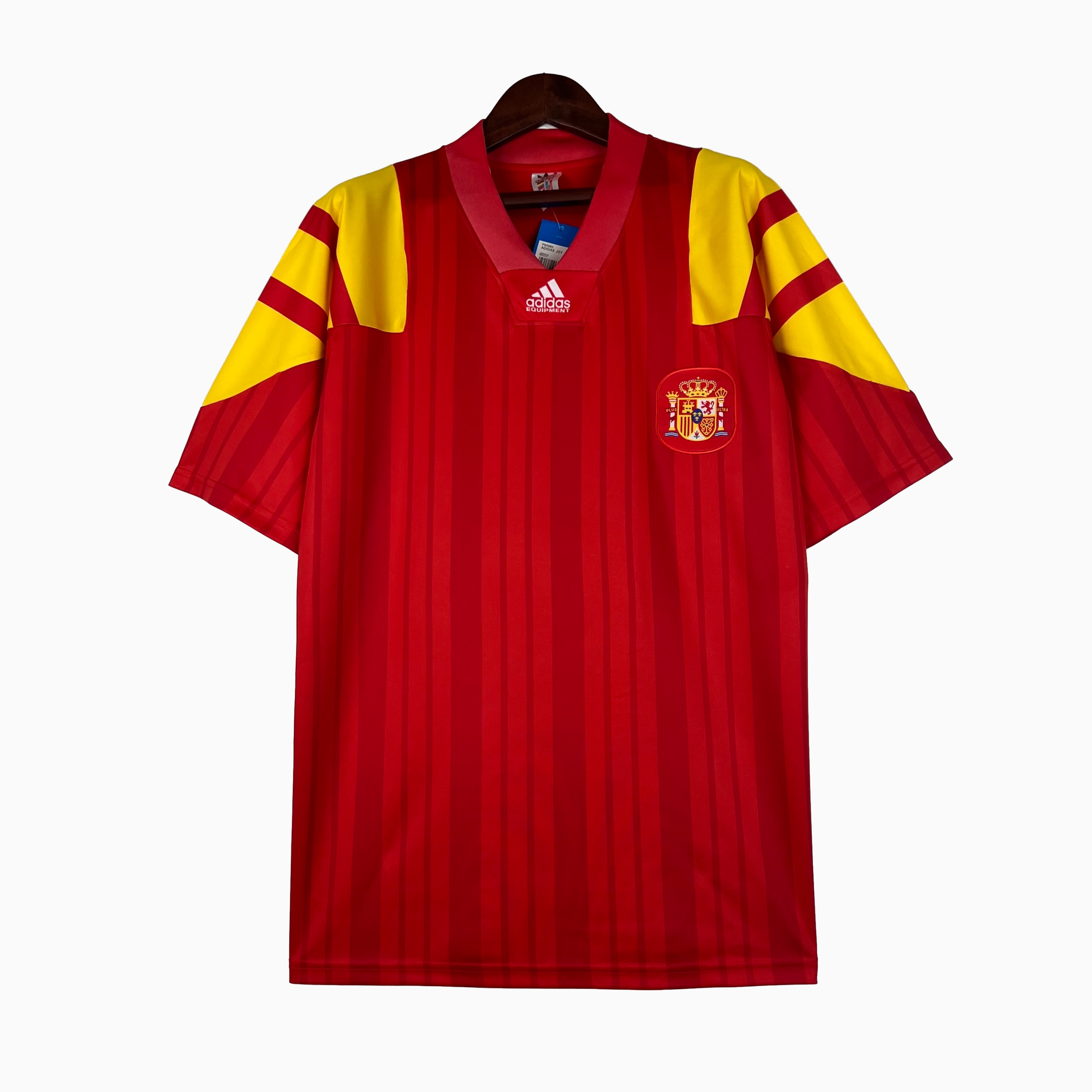 Retro Spain 1992 Home Stadium Jersey - ReplicasJersey