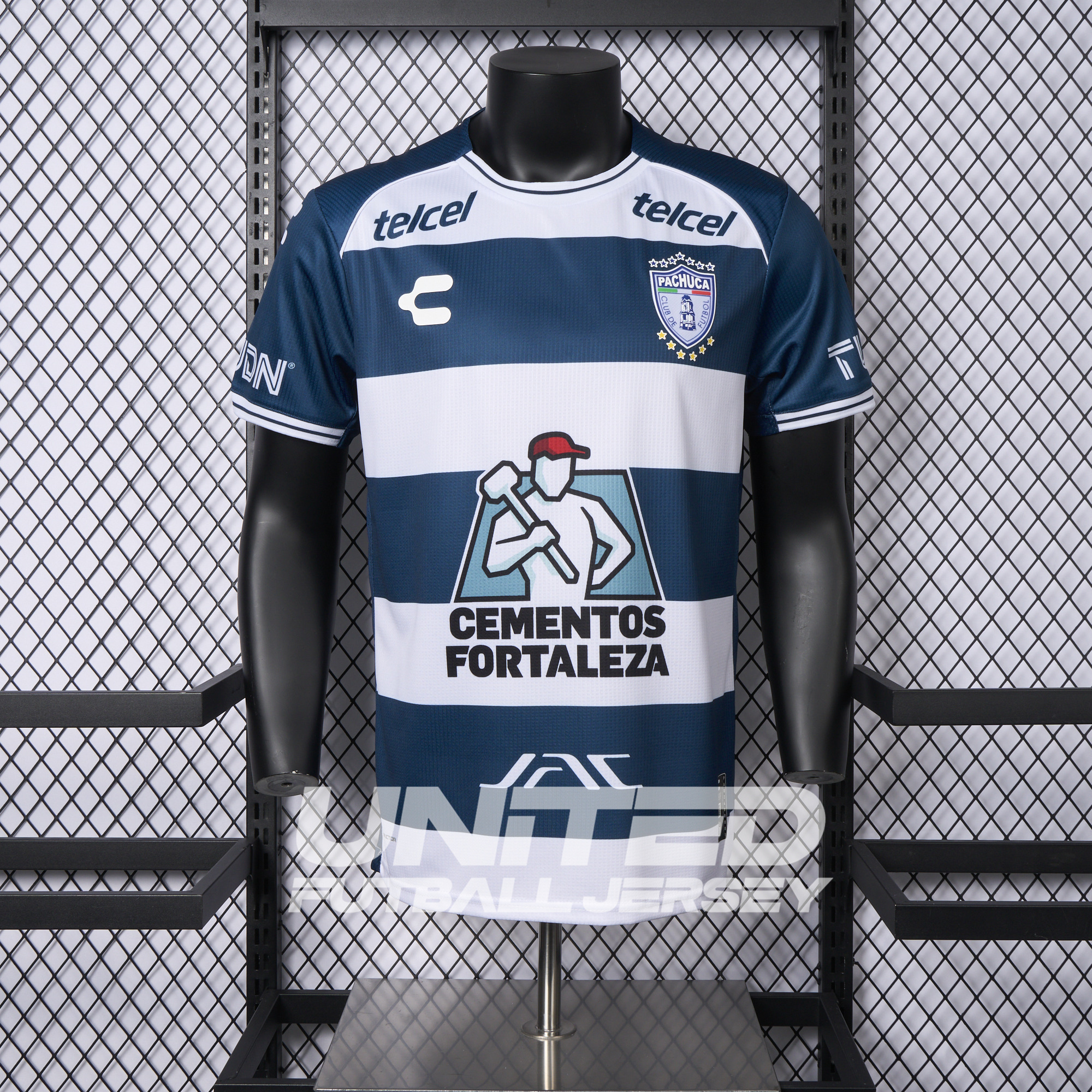 Pachuca 24-25 Home Jersey - Player Version - ReplicasJersey