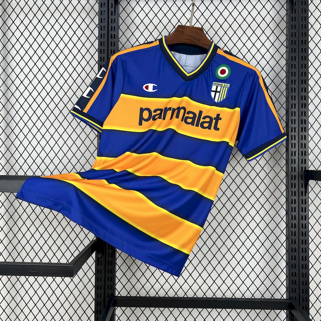Retro Parma 2002-03 Home Jersey - Fans Version - ReplicasJersey