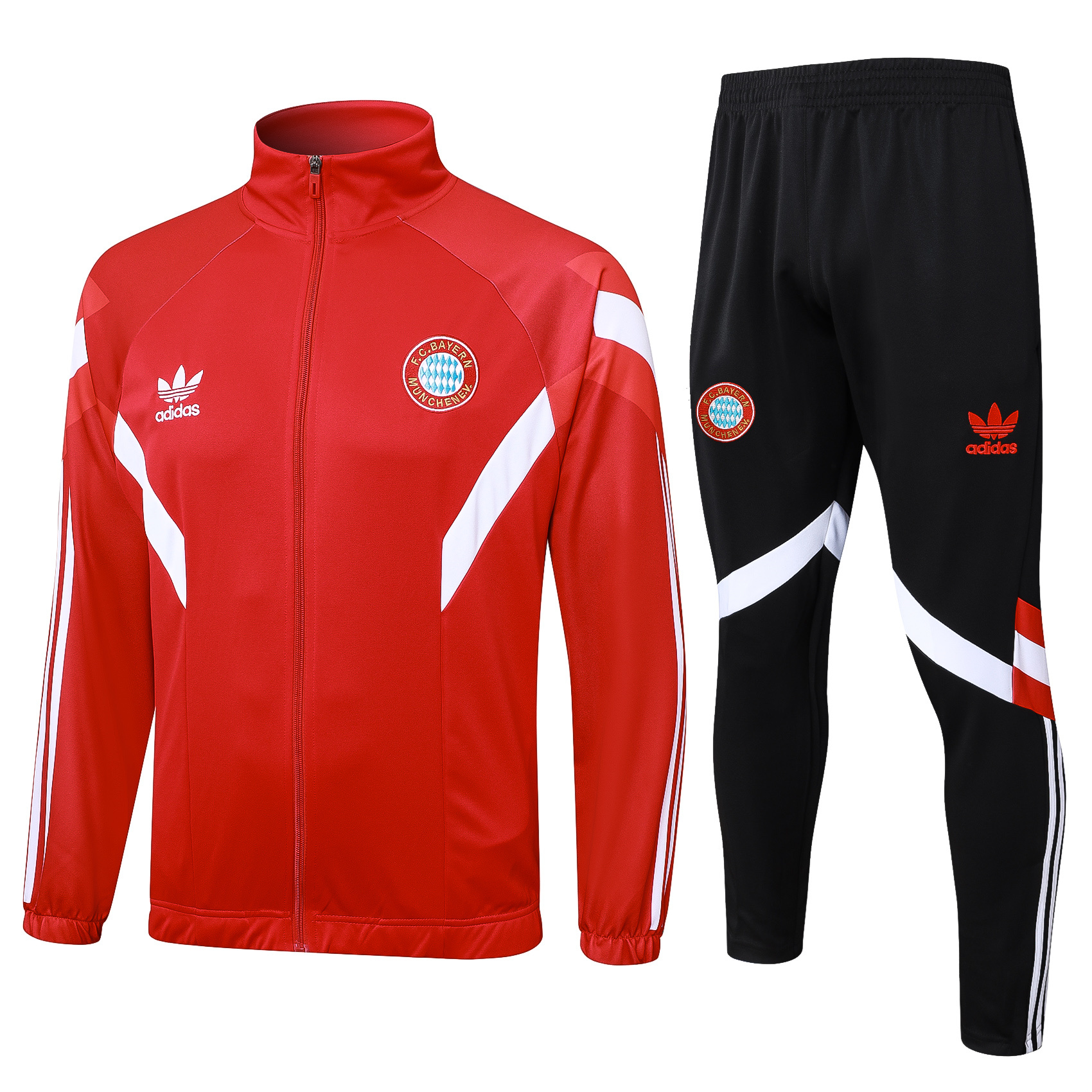 Bayern Munich 24-25 Originals LFSTLR Jacket Training Tracksuit - Red - ReplicasJersey