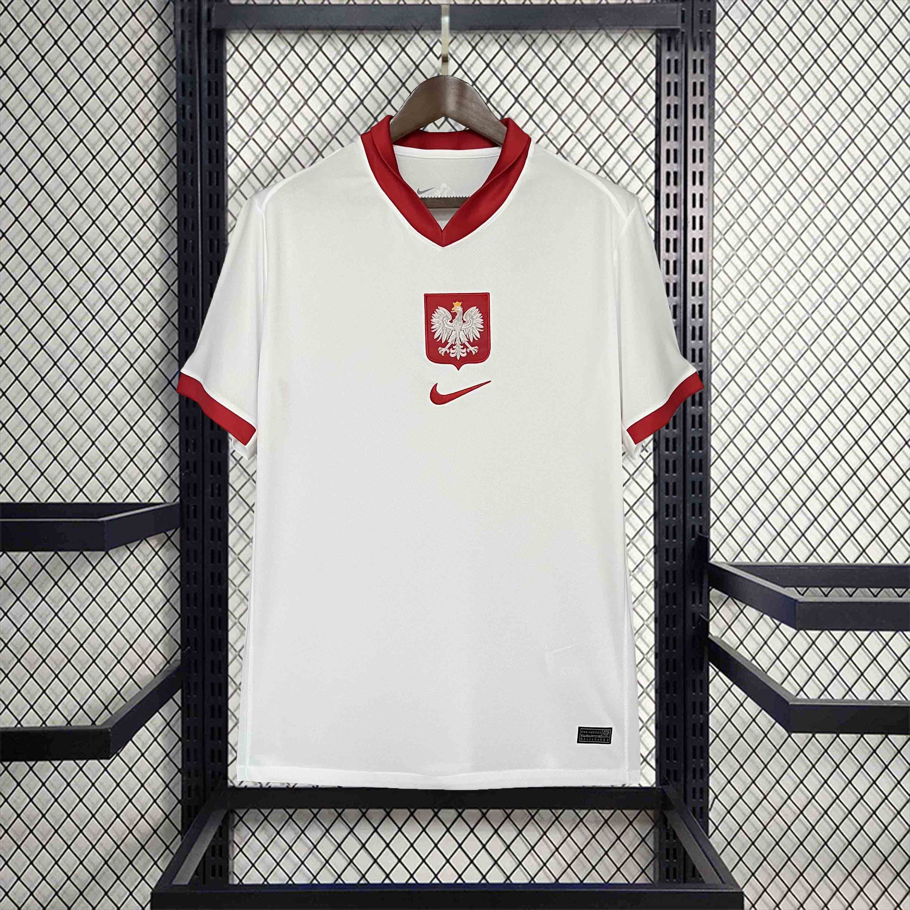 Poland 2024 Home Stadium Jersey - Fans Version - ReplicasJersey