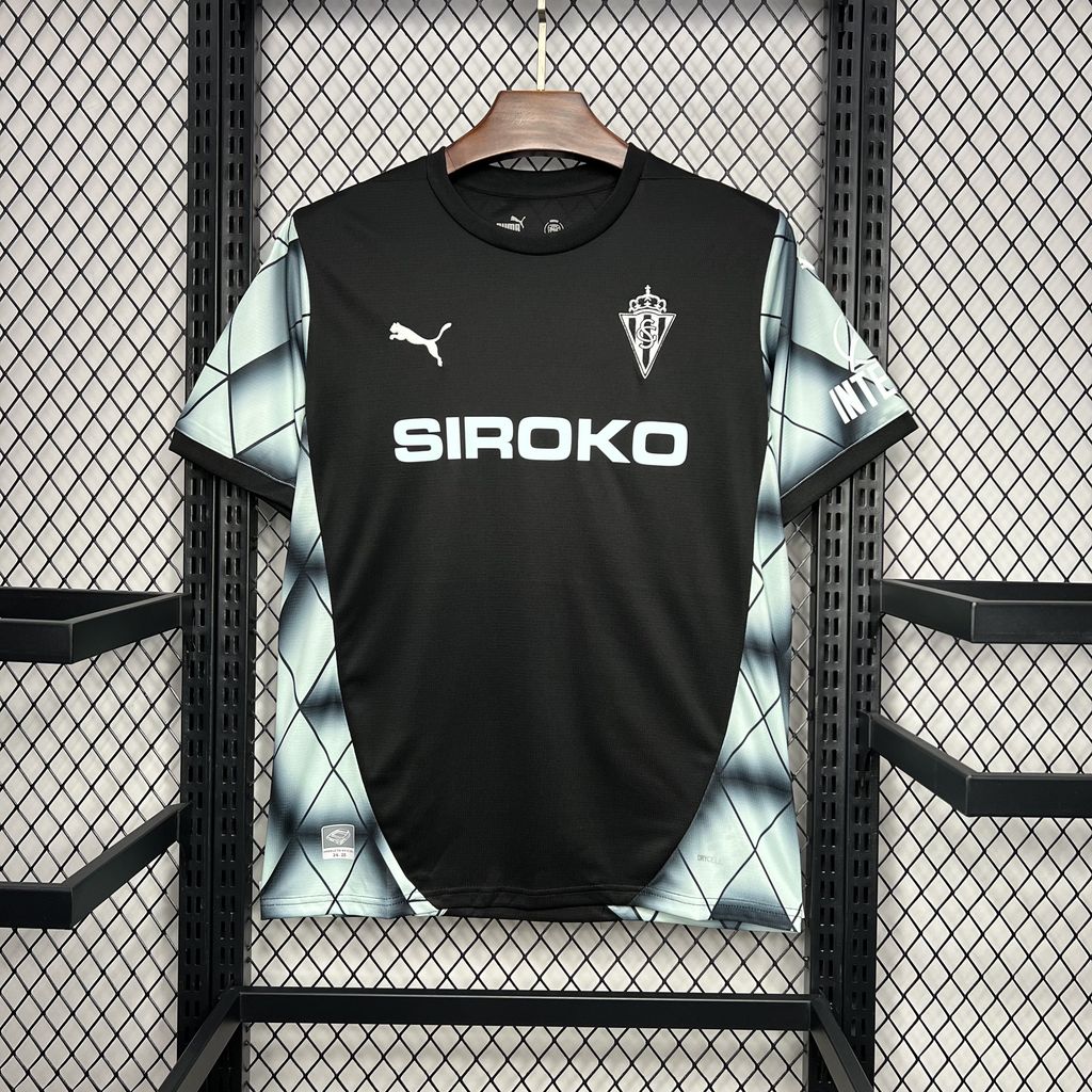 Sporting de Gijon 24-25 Away Jersey - Fans Version - ReplicasJersey