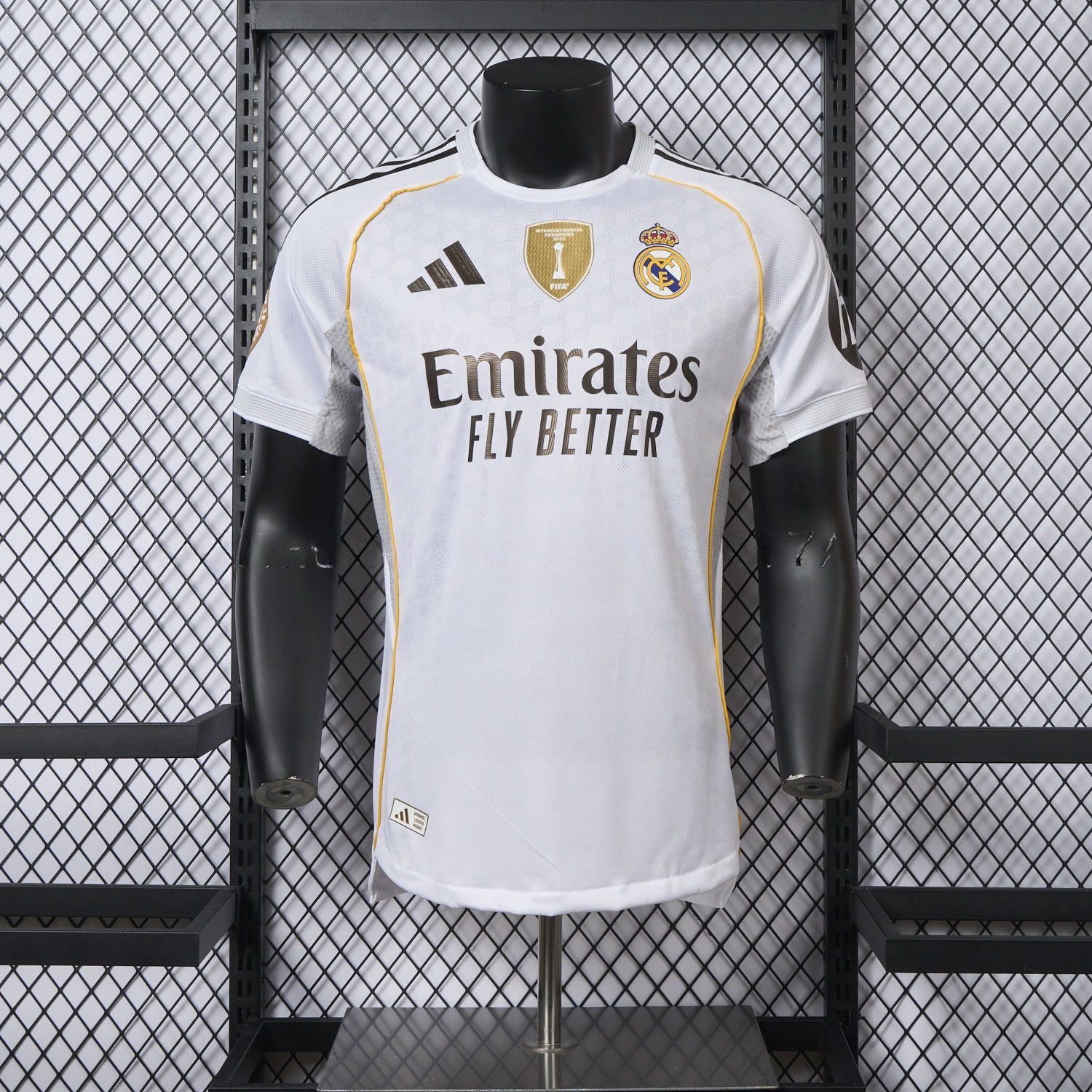 Real Madrid 25-26 Home White Jersey - Player Version - ReplicasJersey