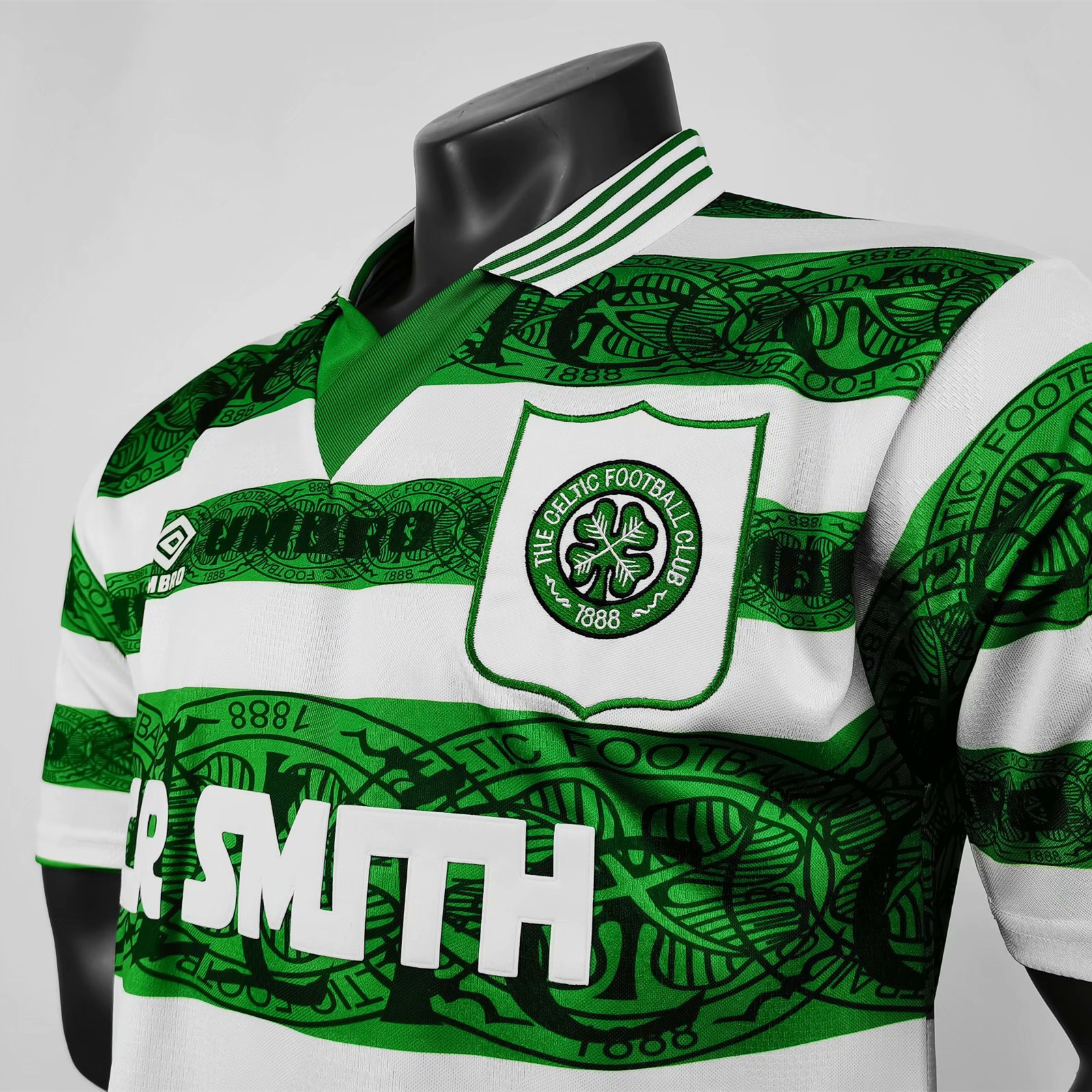 Retro Celtic 1995-97 Home Stadium Jersey - ReplicasJersey