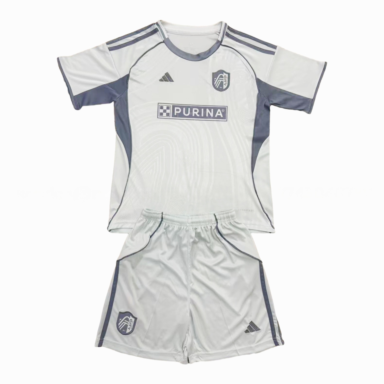 St. Louis City 25-26 Pre-Match Training Men's Adult Jersey Set - Fans Version - ReplicasJersey