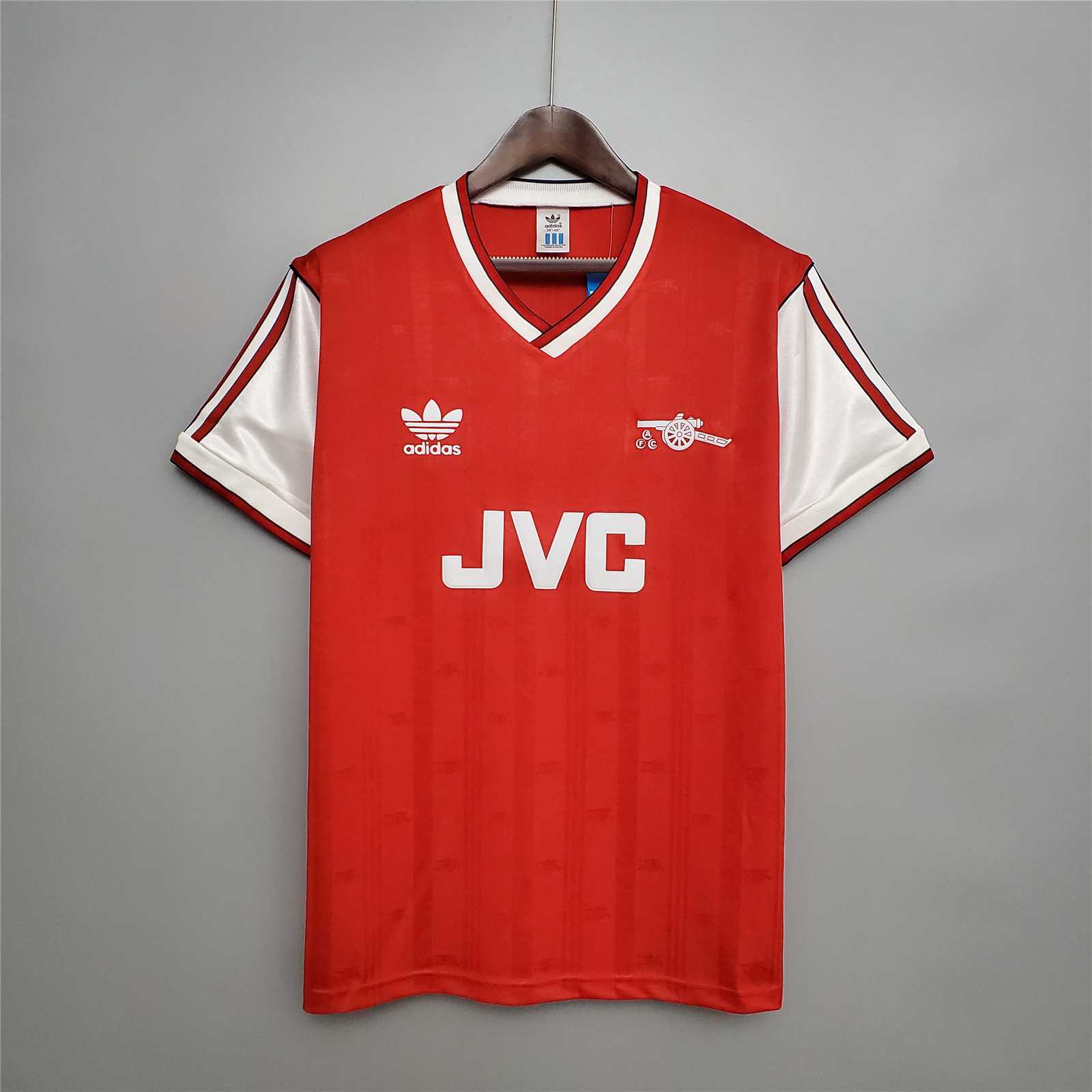 Arsenal Retro 88-90 Home Stadium Jersey - ReplicasJersey