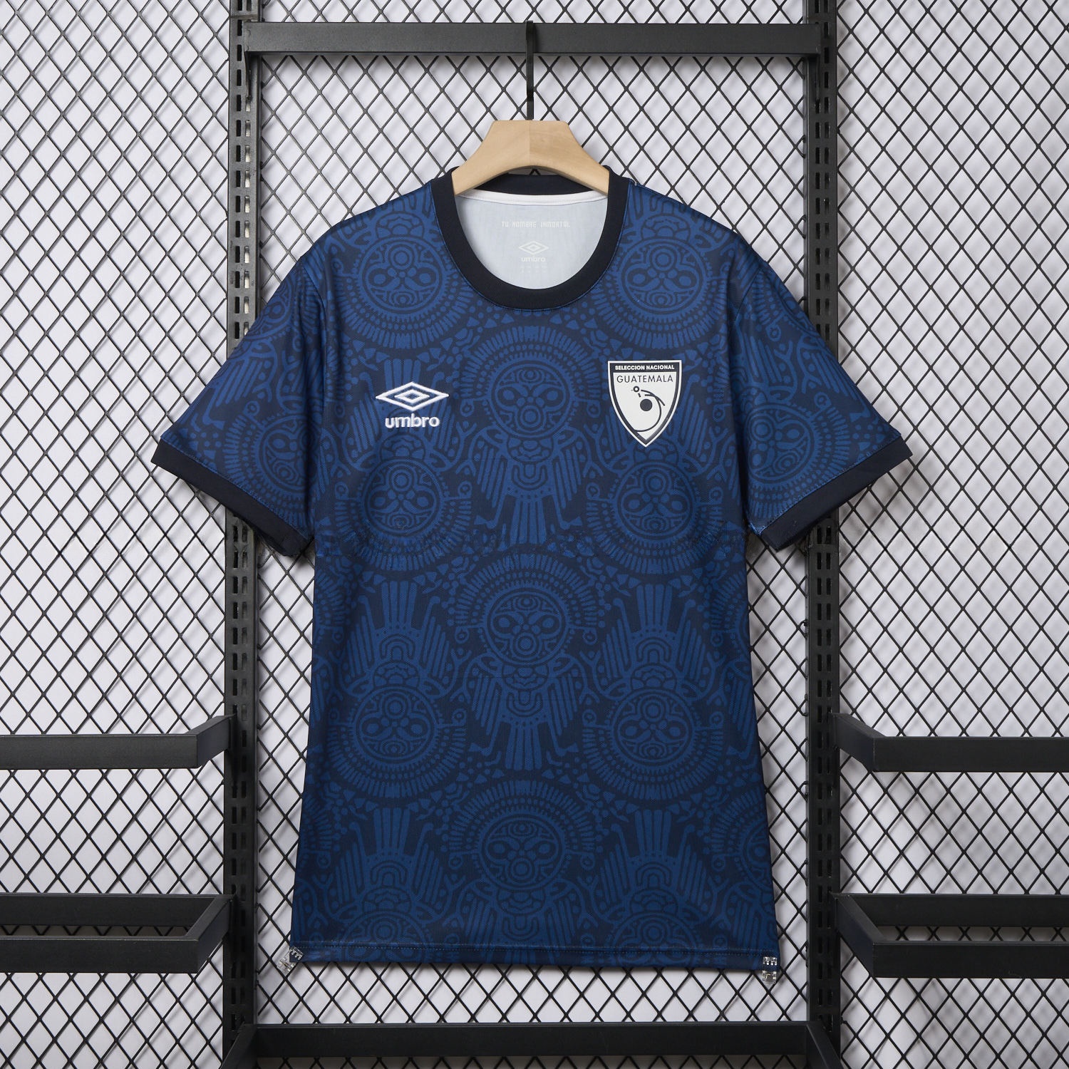 Guatemala 25-26 Pre-Match Training Jersey - Fans Version - ReplicasJersey