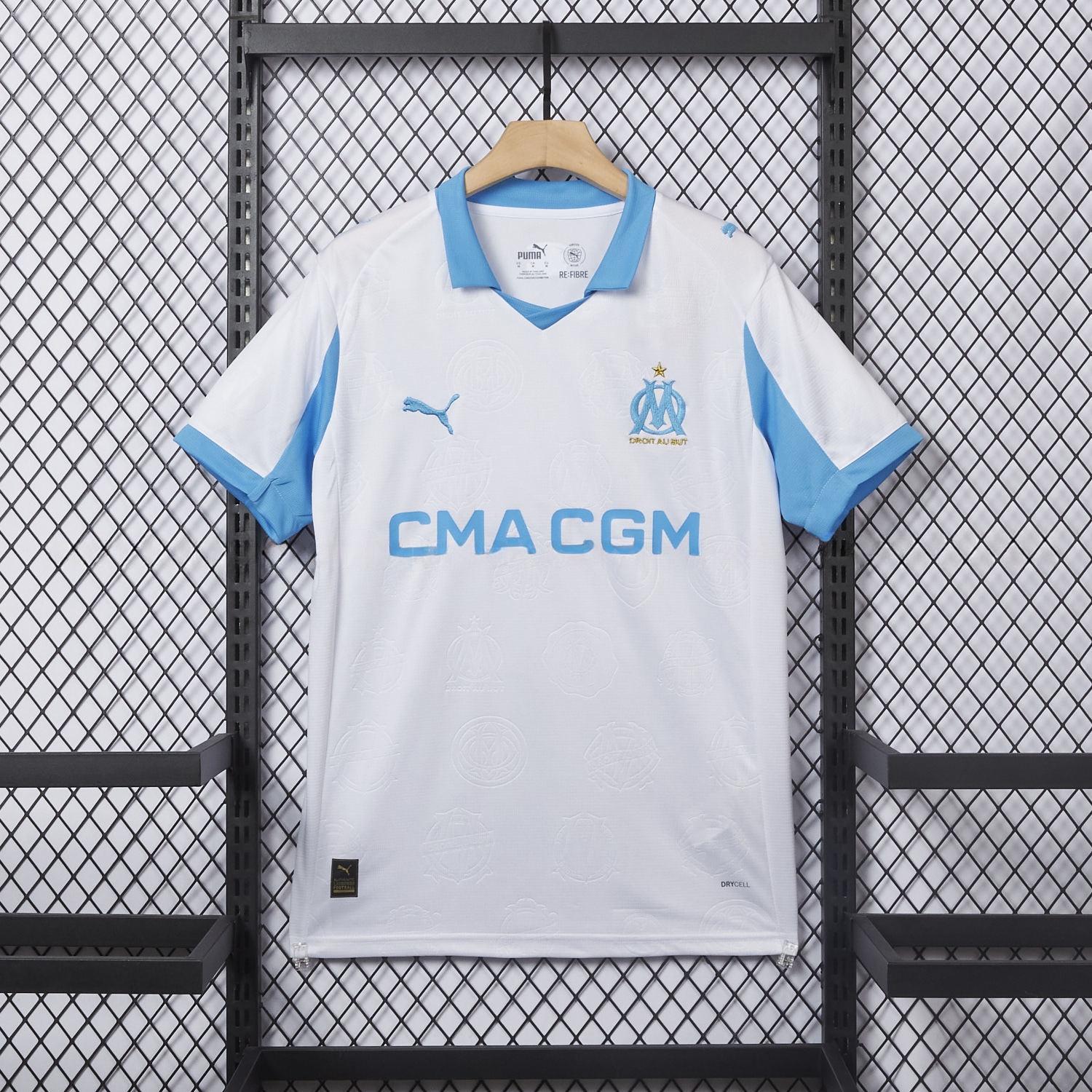 Marseille 25-26 Home Jersey - Fans Version - ReplicasJersey
