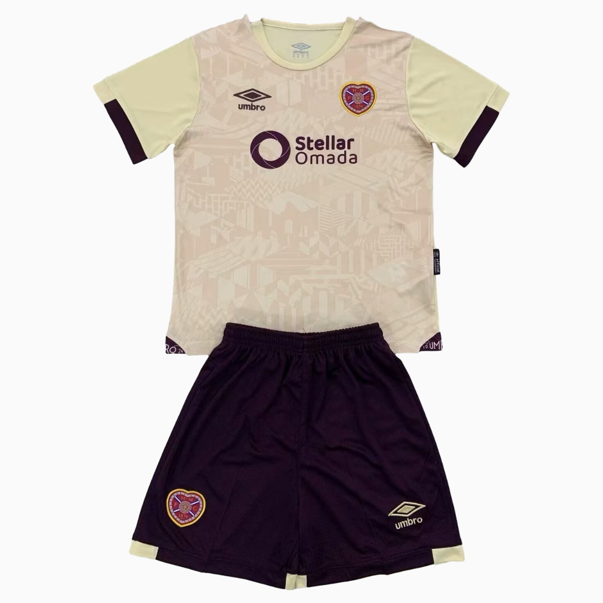 Hearts Heart of Midlothian 24-25 Away Kids Kit - ReplicasJersey