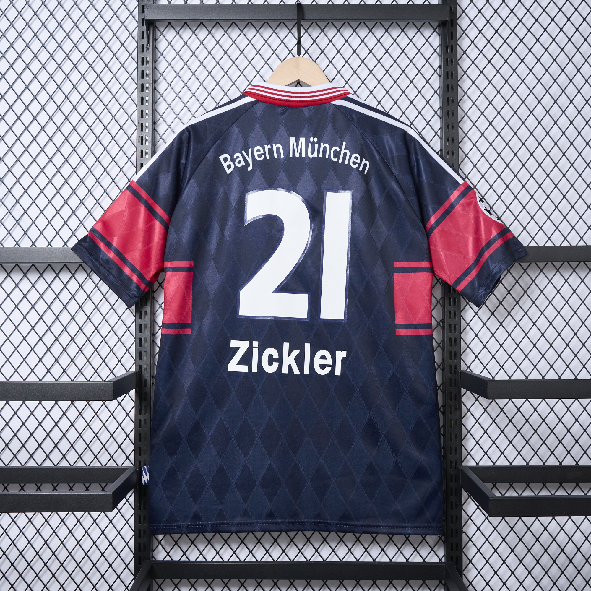 Retro Bayern Munich 1997-99 Home Stadium Jersey - ReplicasJersey