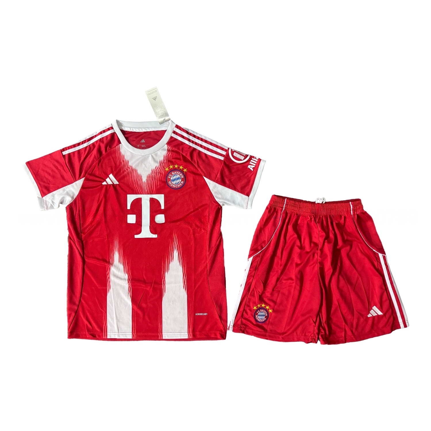 Bayern Munich 25-26 Home Men's Adult Jersey Set - Fans Version - ReplicasJersey
