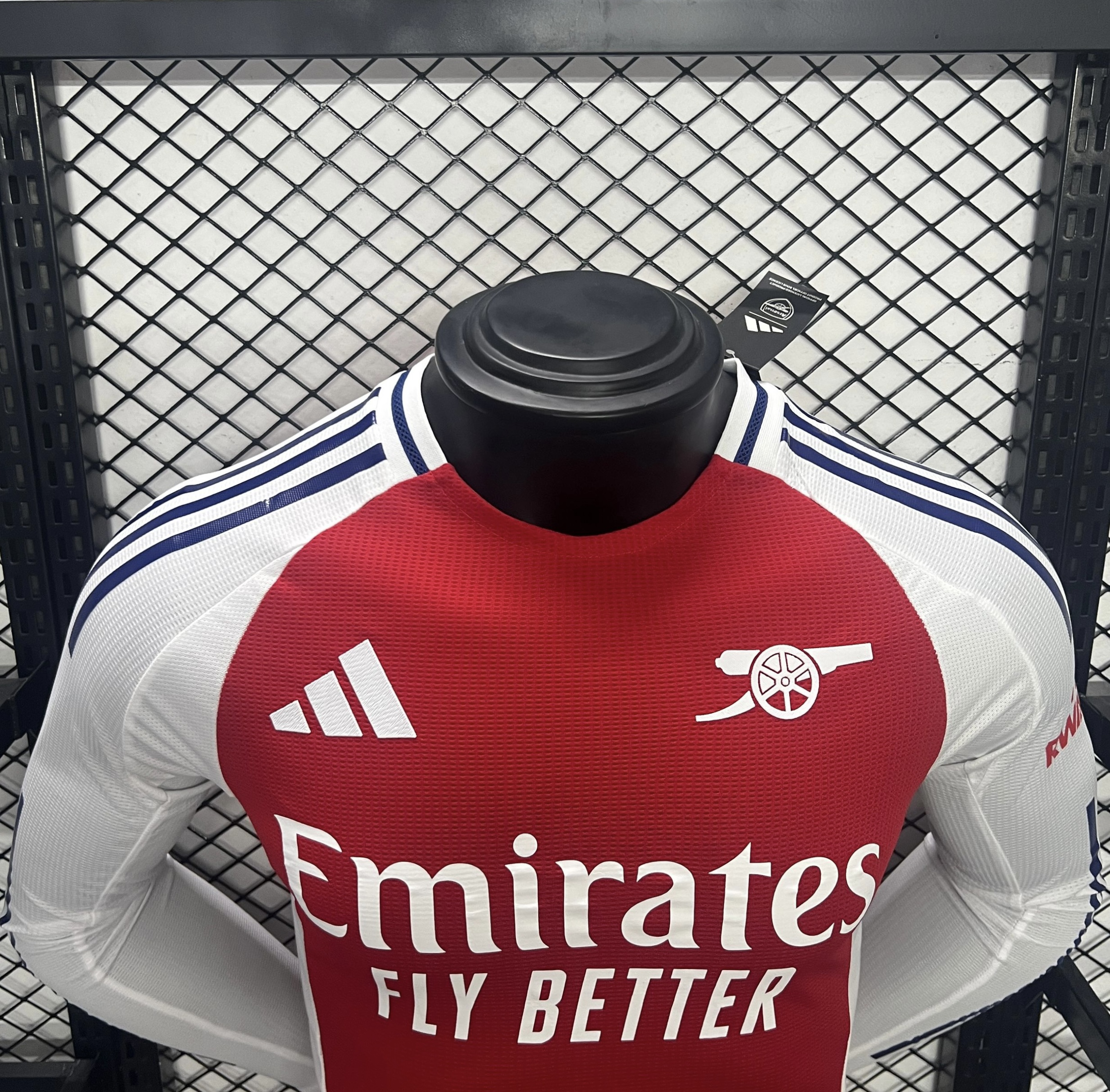 Arsenal 24-25 Home Long Sleeve Jersey - Player Version - ReplicasJersey