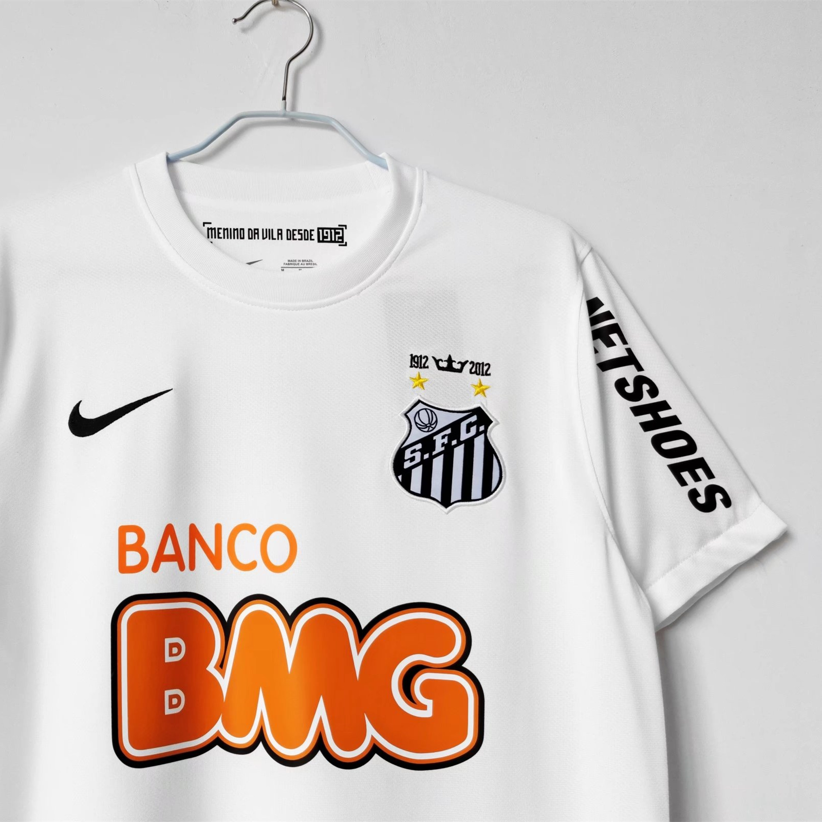 Retro Santos 2012 Home Stadium Jersey - ReplicasJersey