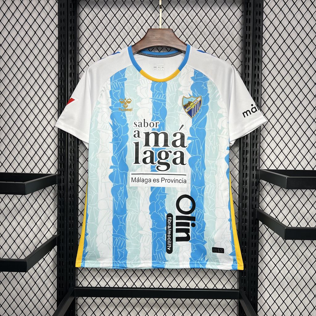 Malaga 24-25 Home Stadium Jersey - Fans Version - ReplicasJersey
