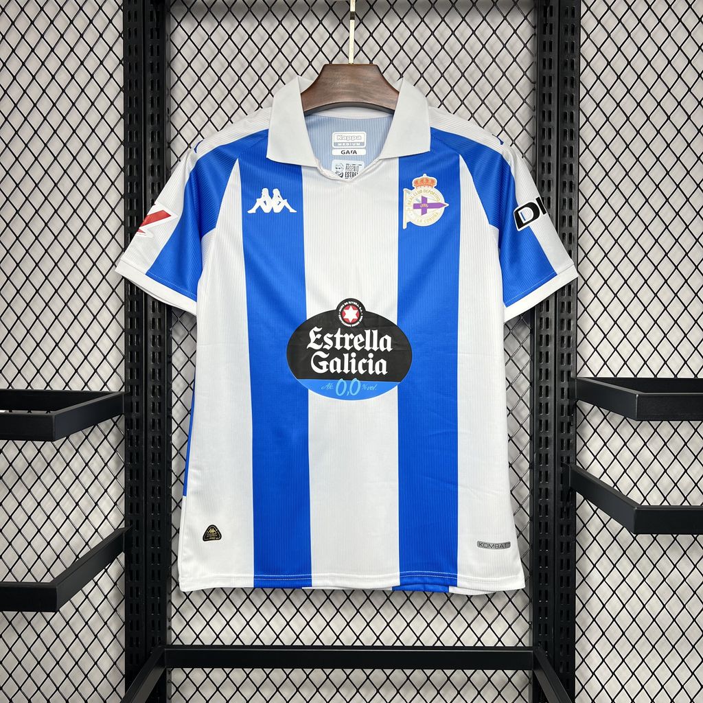 Deportivo de La Coruña 24-25 Home Stadium Jersey - Fans Version - ReplicasJersey