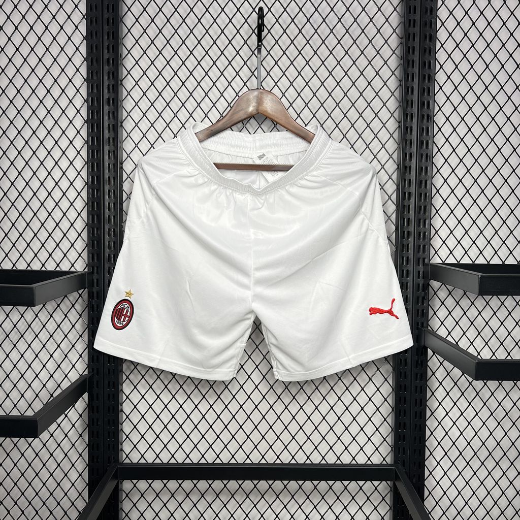 AC Milan 24-25 Home Shorts - Fans Version - ReplicasJersey