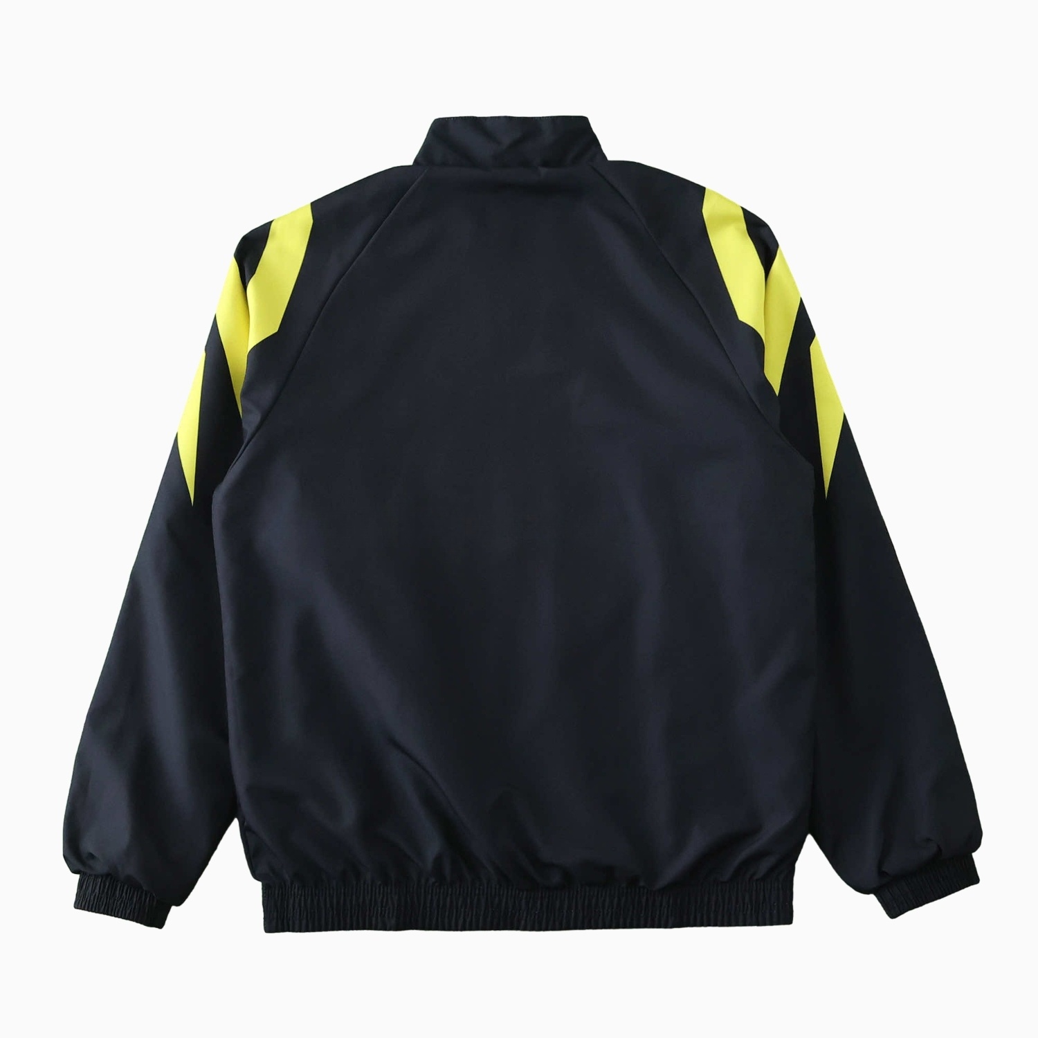 Borussia Dortmund 24-25 Retro Style Double Sided Reversible Windbreaker - Black & Grey - ReplicasJersey