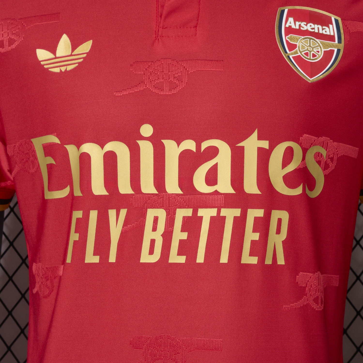 Arsenal 25-26 Red POLO Special Edition Jersey - Player Version - ReplicasJersey