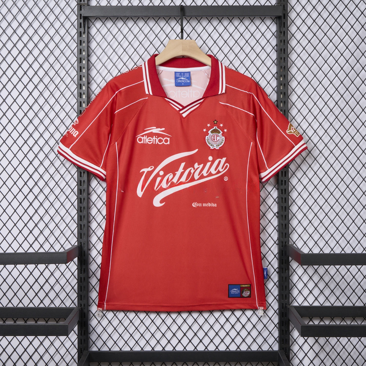 Retro Toluca 1999-00 Home Jersey - ReplicasJersey