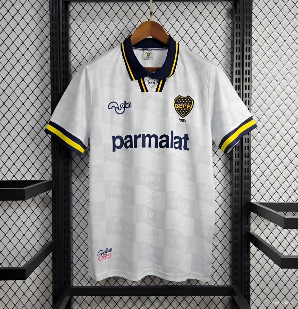 Retro Boca Juniors 1995-96 Away Jersey - ReplicasJersey