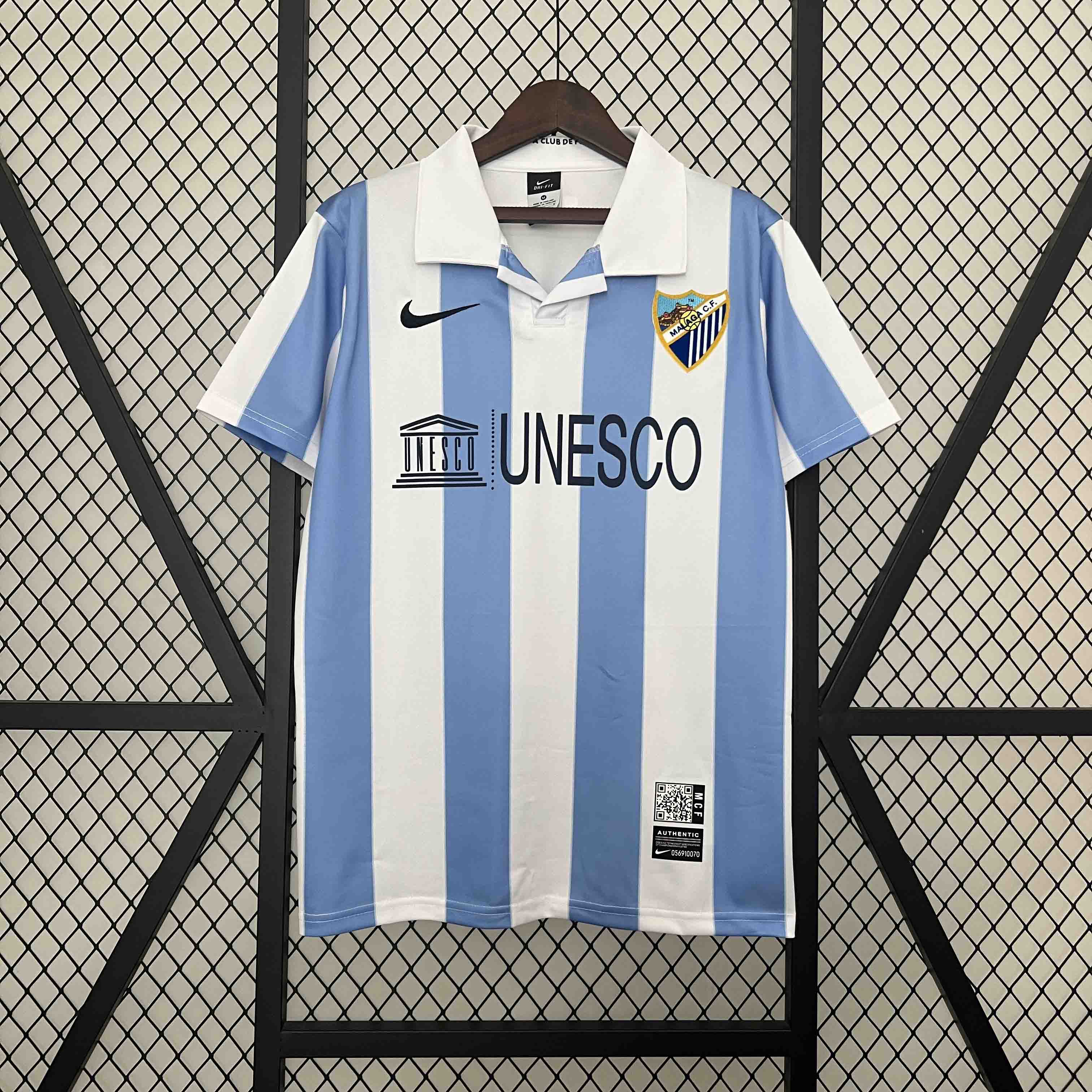 Retro Málaga 2012-13 Home Stadium Jersey - ReplicasJersey