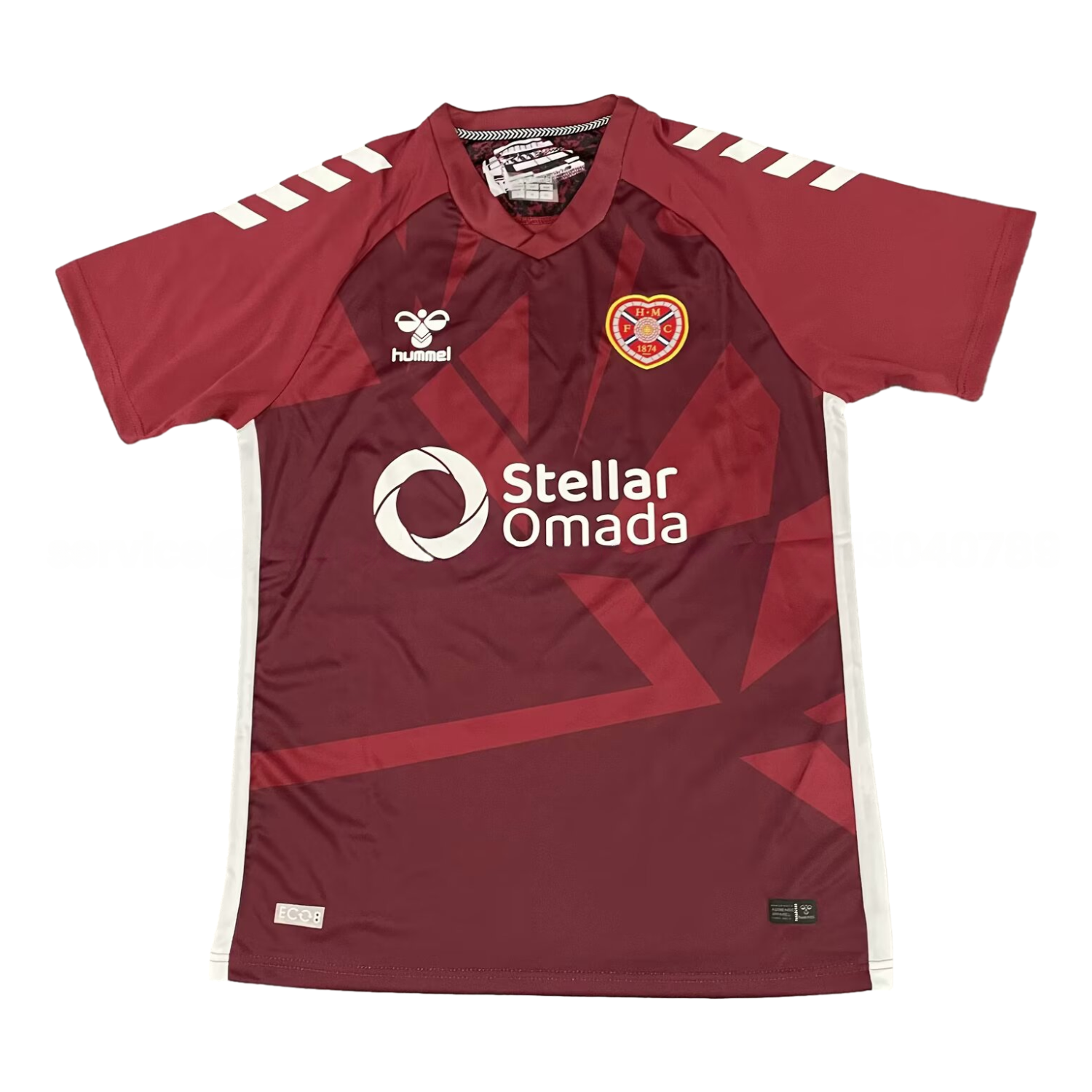 Hearts Heart of Midlothian 25-26 Home Jersey - Fans Version - ReplicasJersey