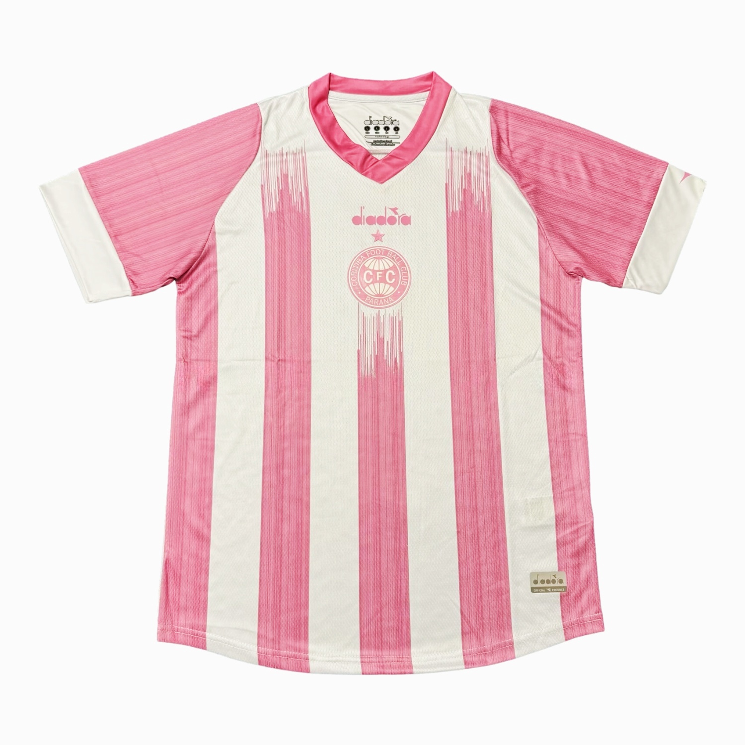 Coritiba 24-25 Pink October Unsponsored Jersey - Fans Version - ReplicasJersey