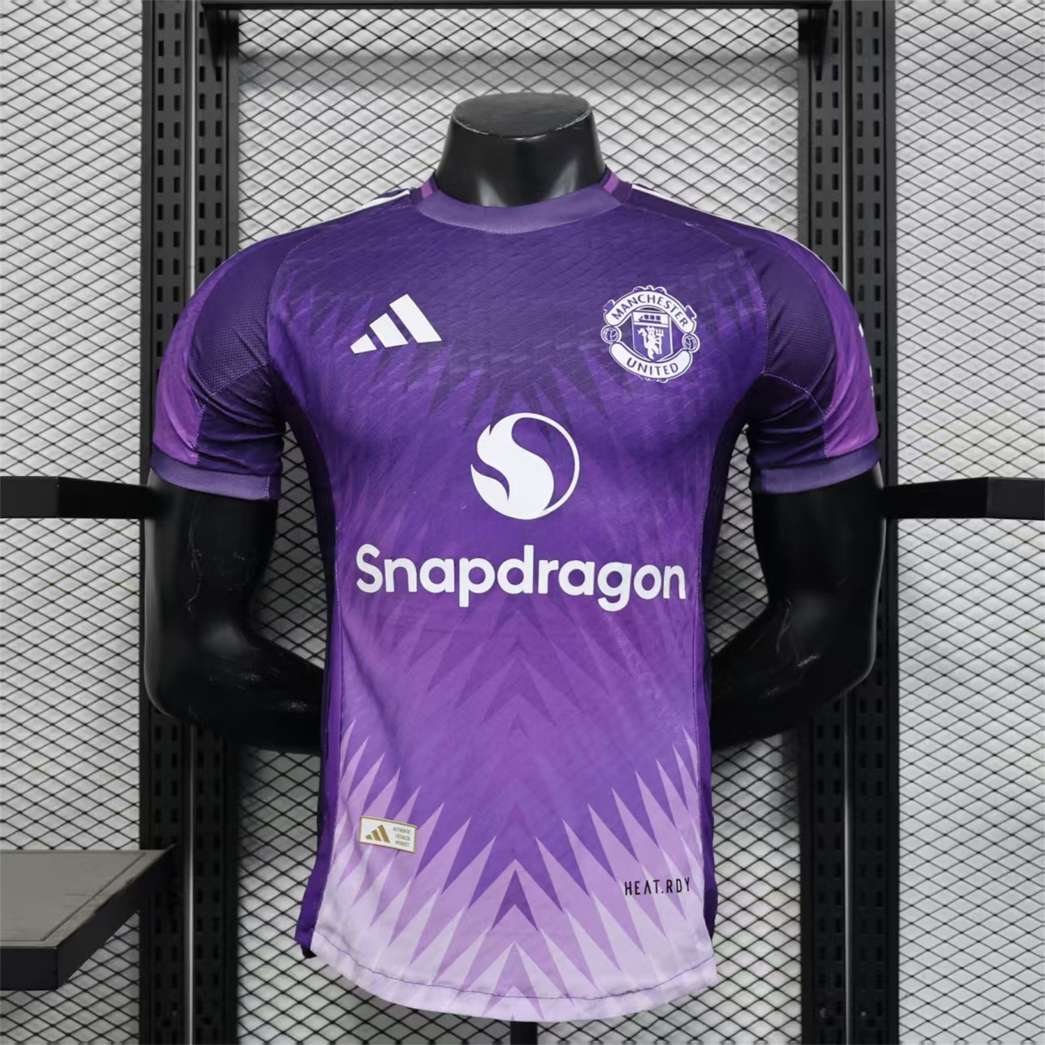 Manchester United 24-25 Purple Gradient Special Edition Jersey - Player Version - ReplicasJersey