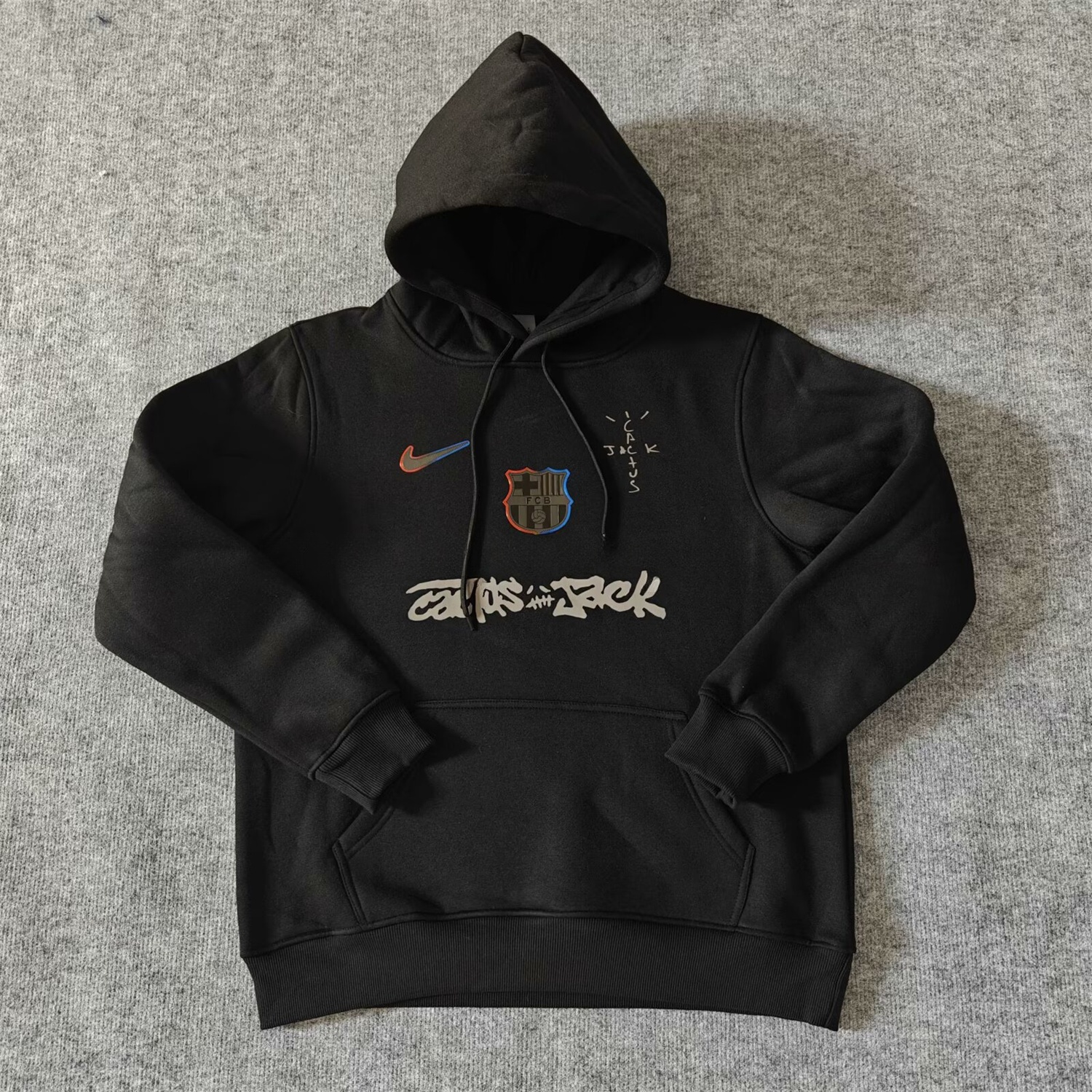 B.A.R.S.A x Travis Scott Team Logo Centered Unisex Pullover Hoodie - ReplicasJersey