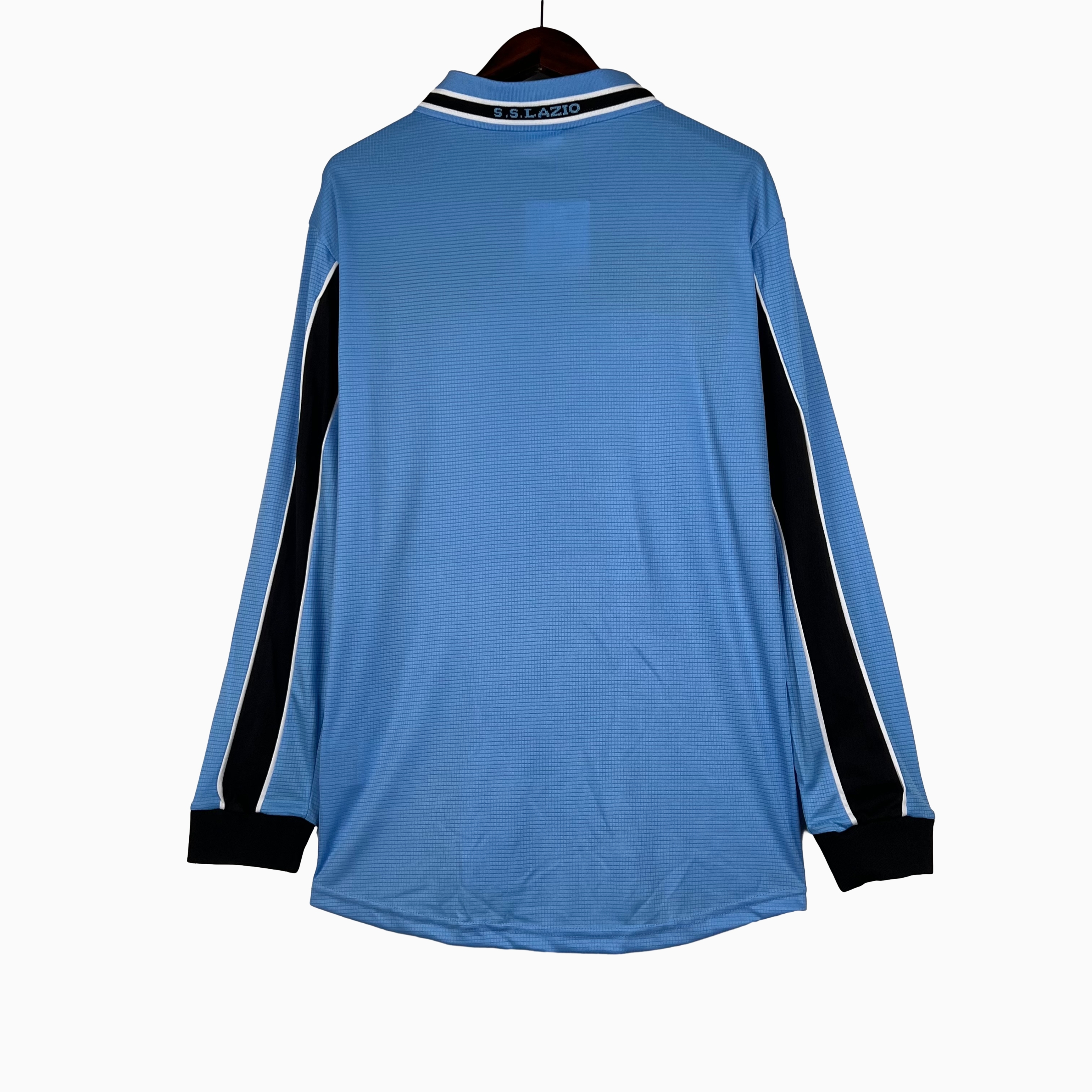 Retro Lazio 1998-00 Home Stadium Long Sleeve Jersey - ReplicasJersey