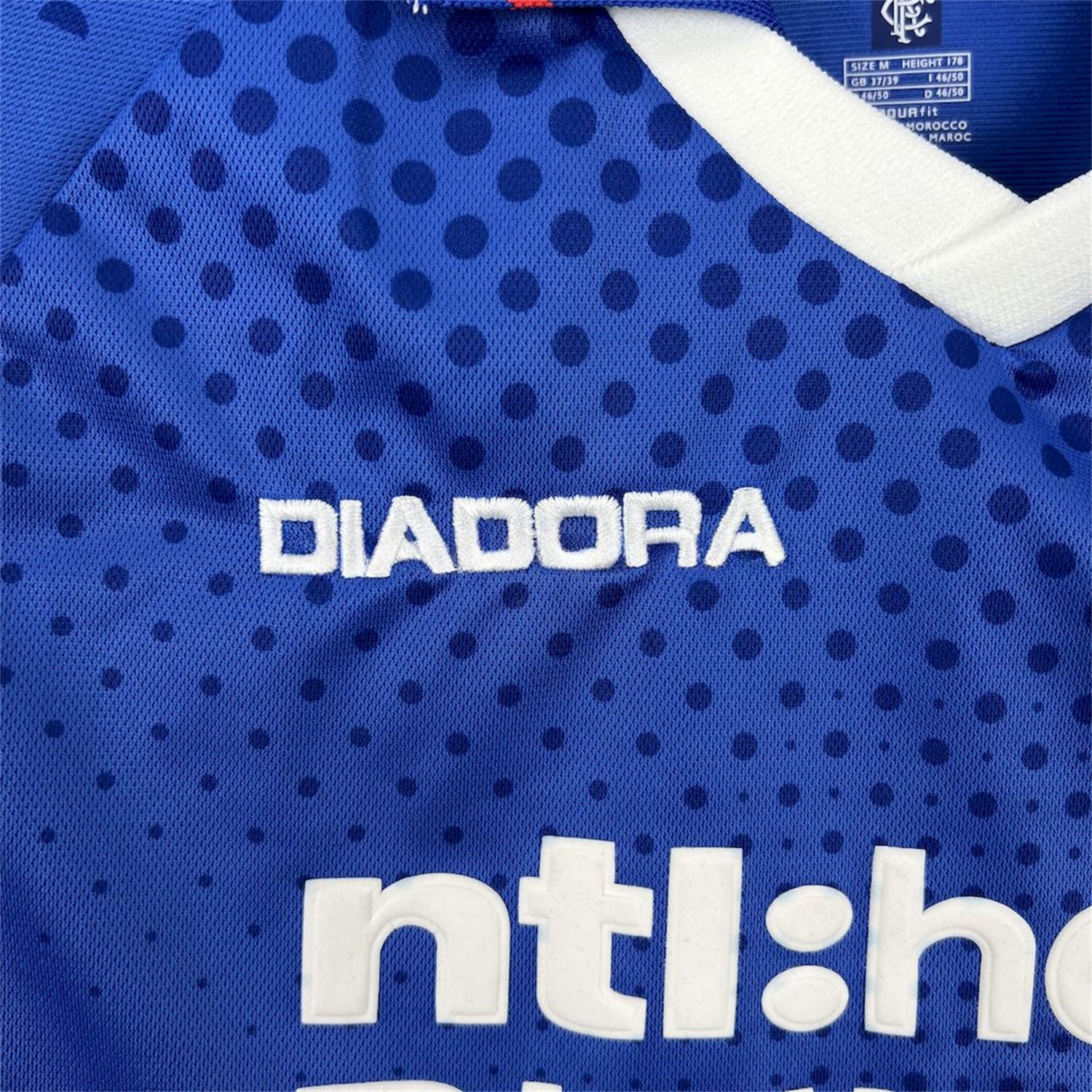 Retro Glasgow Rangers 2002-03 Home Jersey - ReplicasJersey