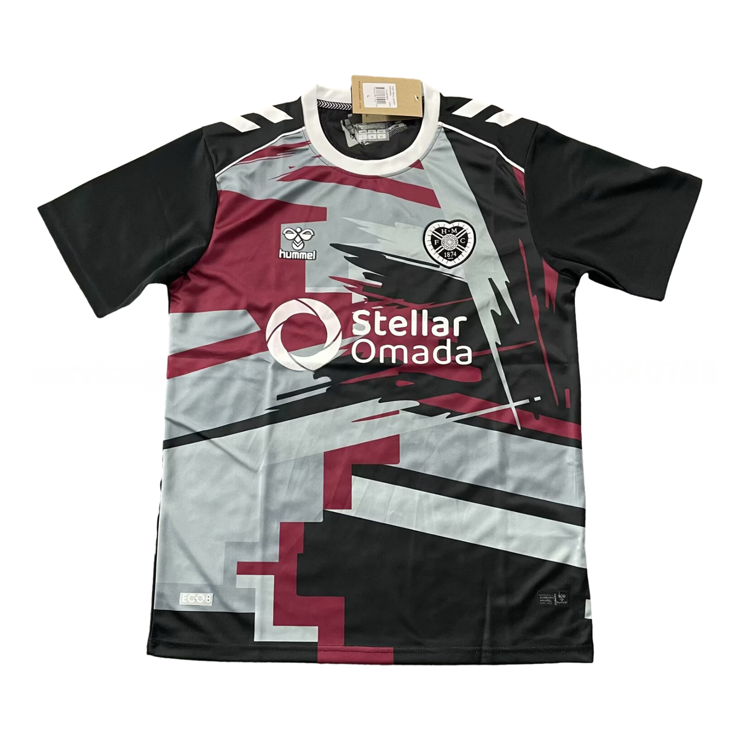 Hearts Heart of Midlothian 25-26 Black Goalkeeper Jersey - Fans Version - ReplicasJersey