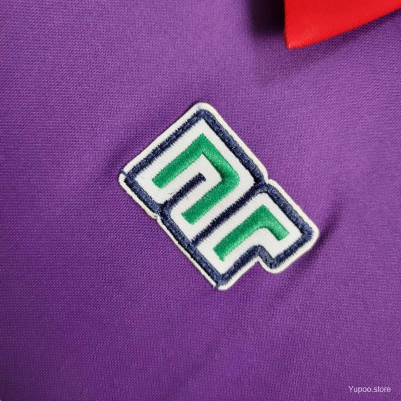 Retro Fiorentina 1984-85 Home Stadium Jersey - ReplicasJersey