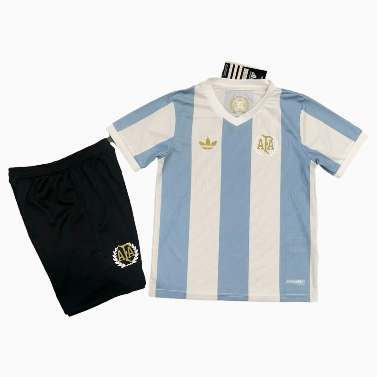 Argentina 24-25 Adi 50 Years Anniversary Kids Kit - ReplicasJersey