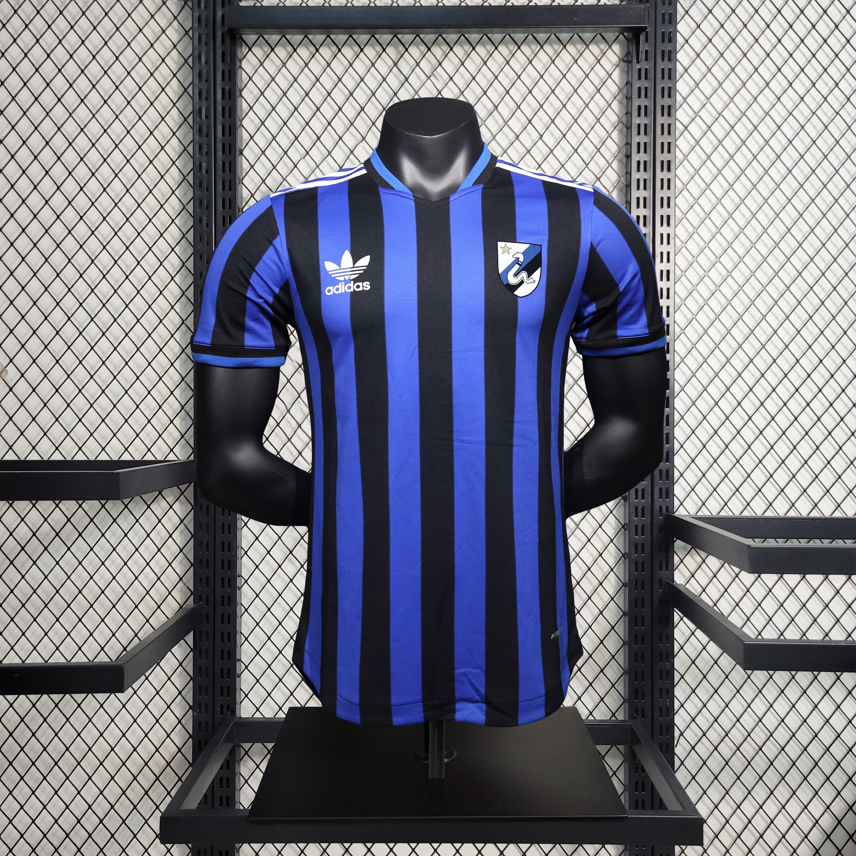 Inter Milan 24-25 Trefoil Vintage Unsponsored Special Jersey - ReplicasJersey