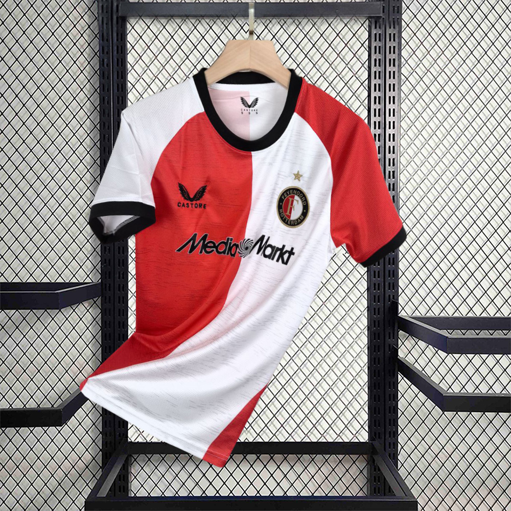 Feyenoord 24-25 Home Stadium Jersey - Fans Version - ReplicasJersey
