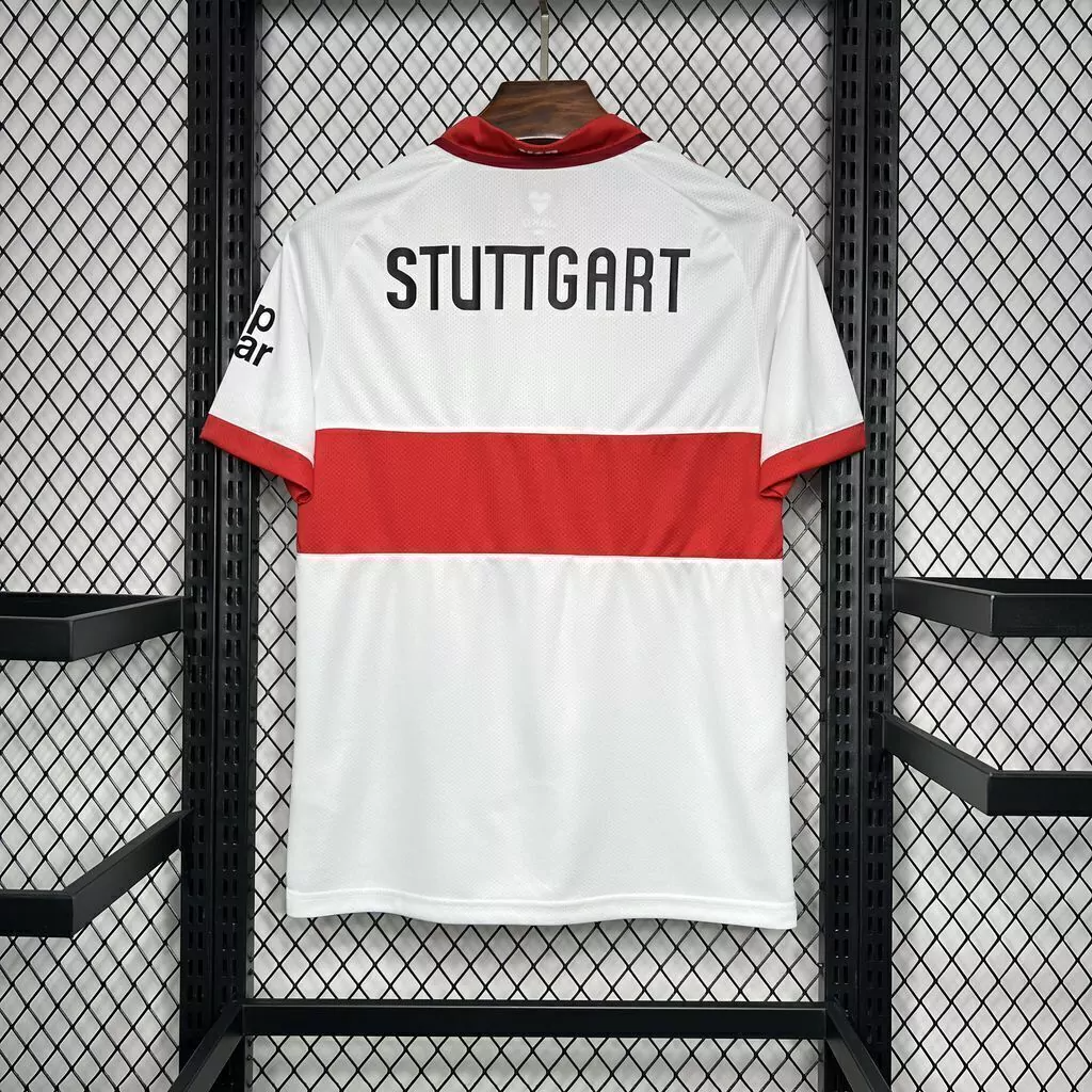 VfB Stuttgart 24-25 Home Stadium Jersey - Fans Version - ReplicasJersey