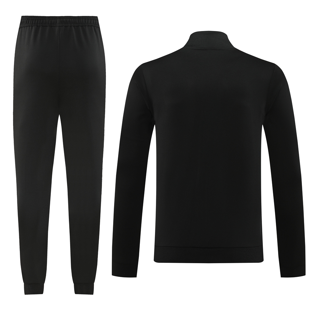 Manchester United 24-25 Jacket Training Tracksuit - Black - ReplicasJersey