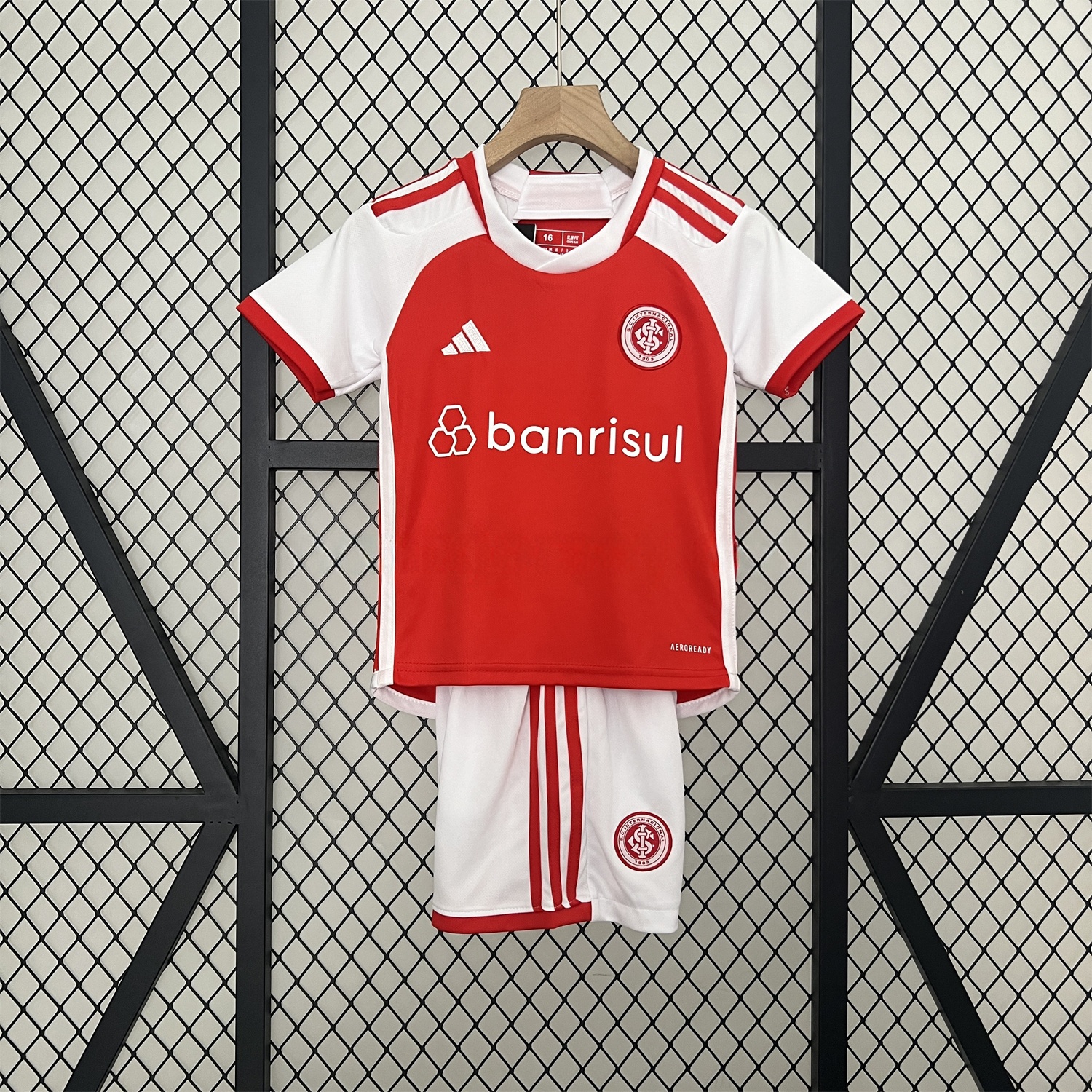 SC Internacional 24-25 Home Kids Kit - ReplicasJersey