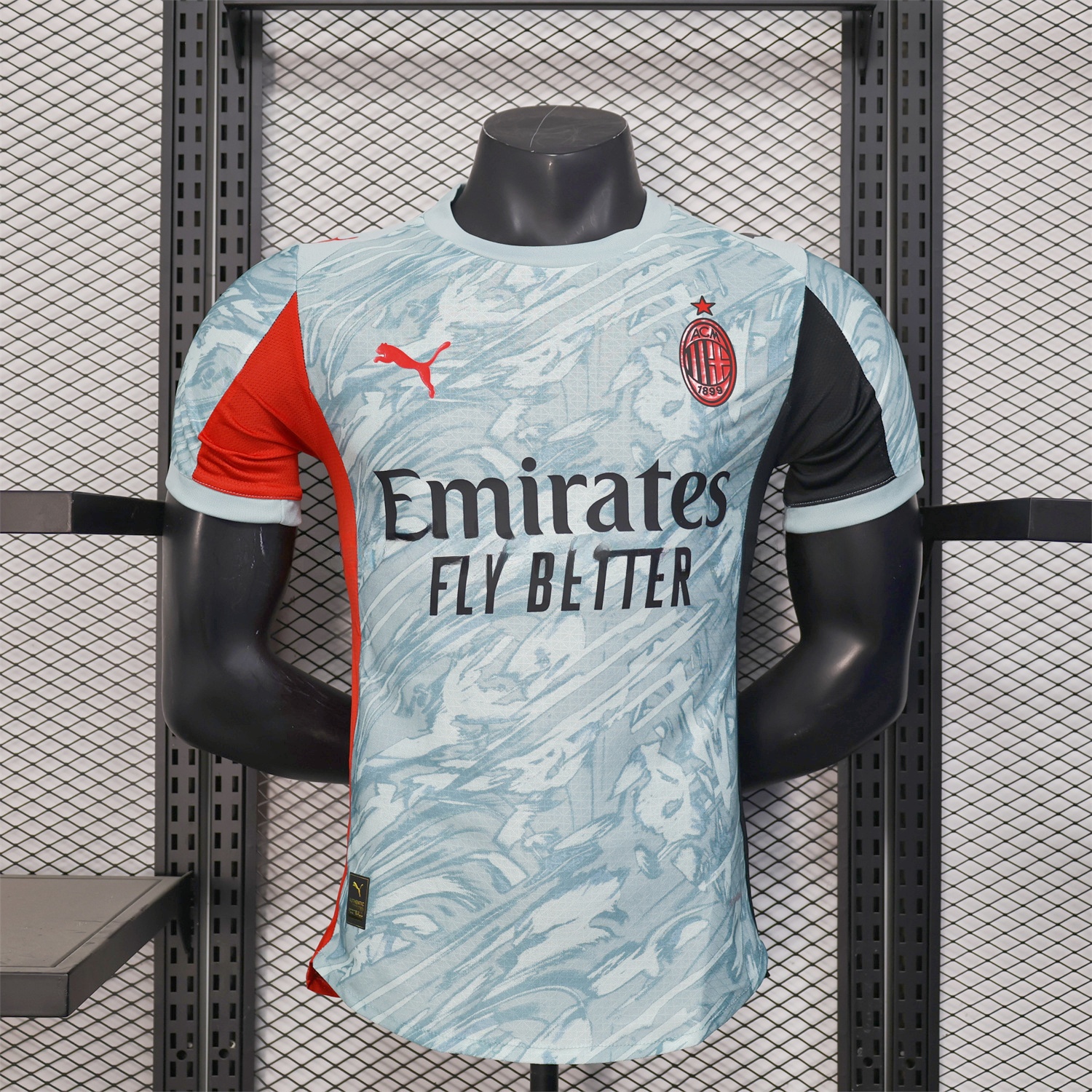 AC Milan 25-26 Away Jersey - Player Version - ReplicasJersey