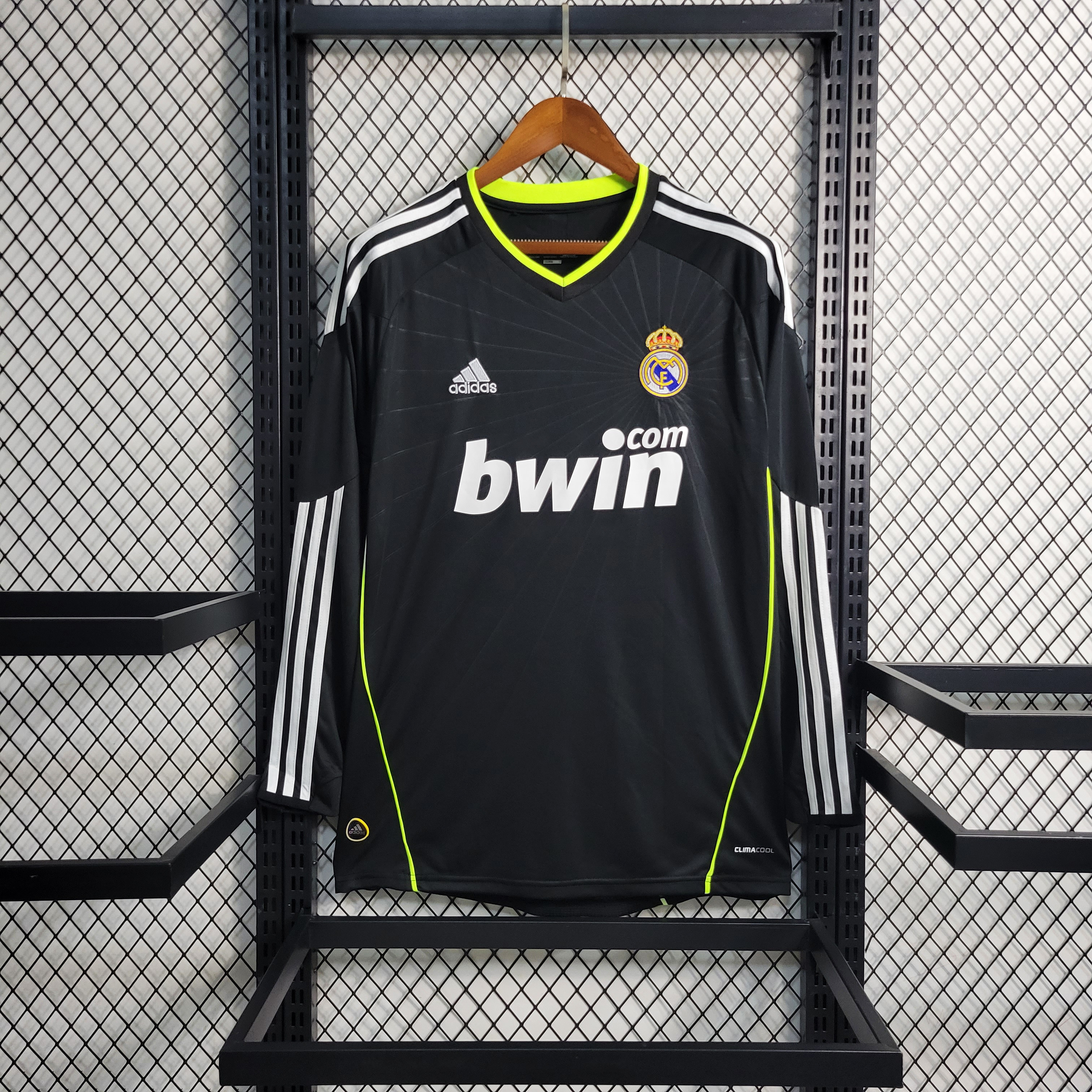 Retro Real Madrid 10-11 Away Stadium Long Sleeve Jersey - ReplicasJersey