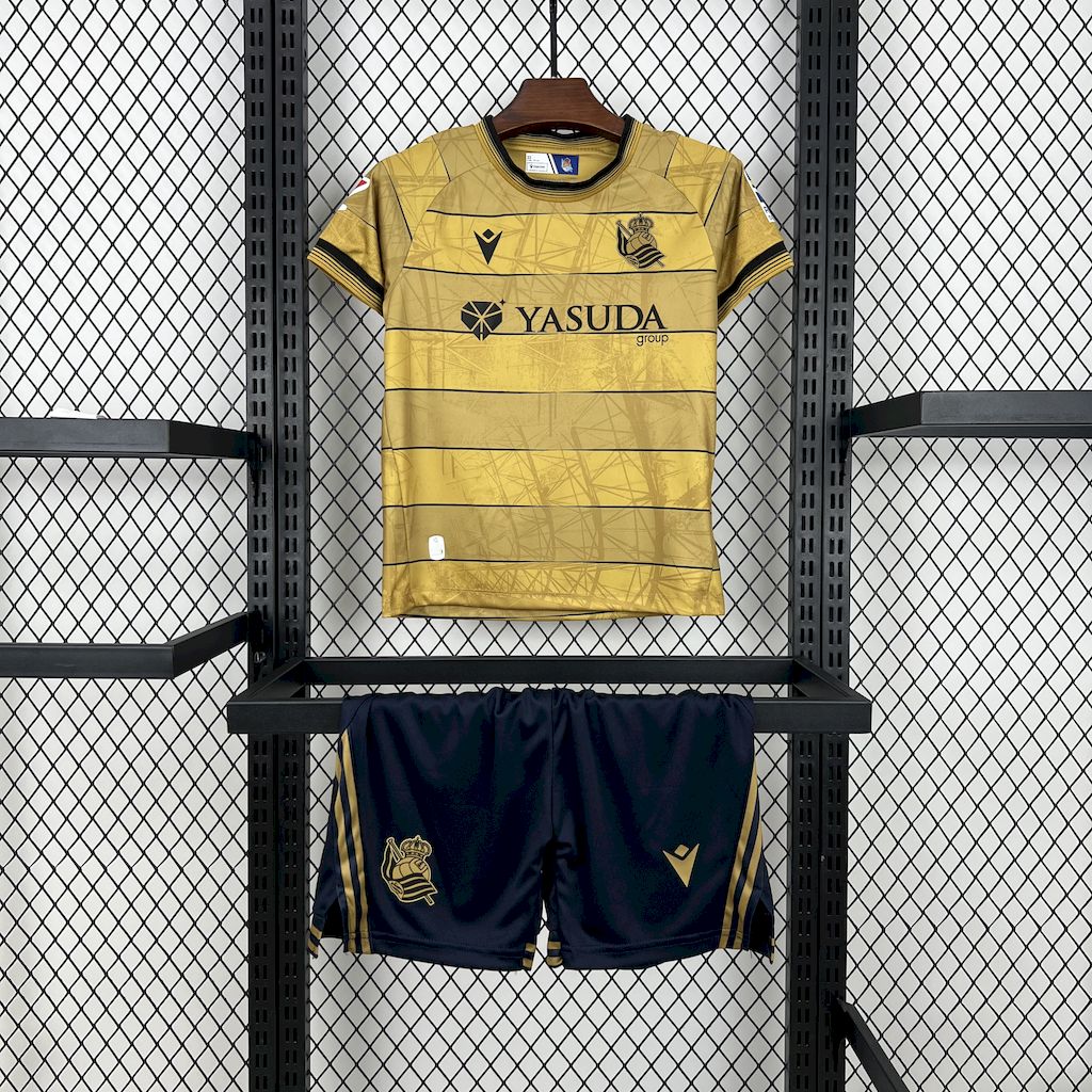 Real Sociedad 24-25 Away Kids Kit - ReplicasJersey