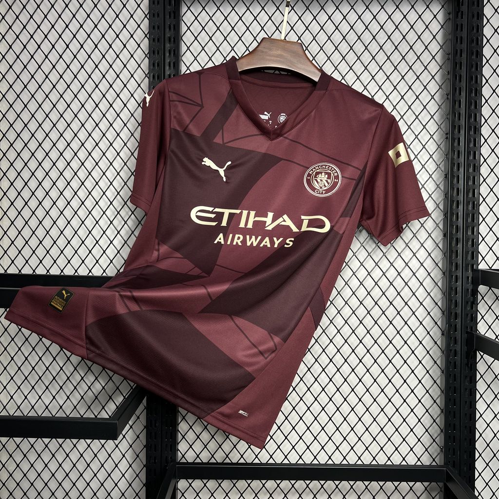 Manchester City 24-25 Third Jersey - Fans Version - ReplicasJersey
